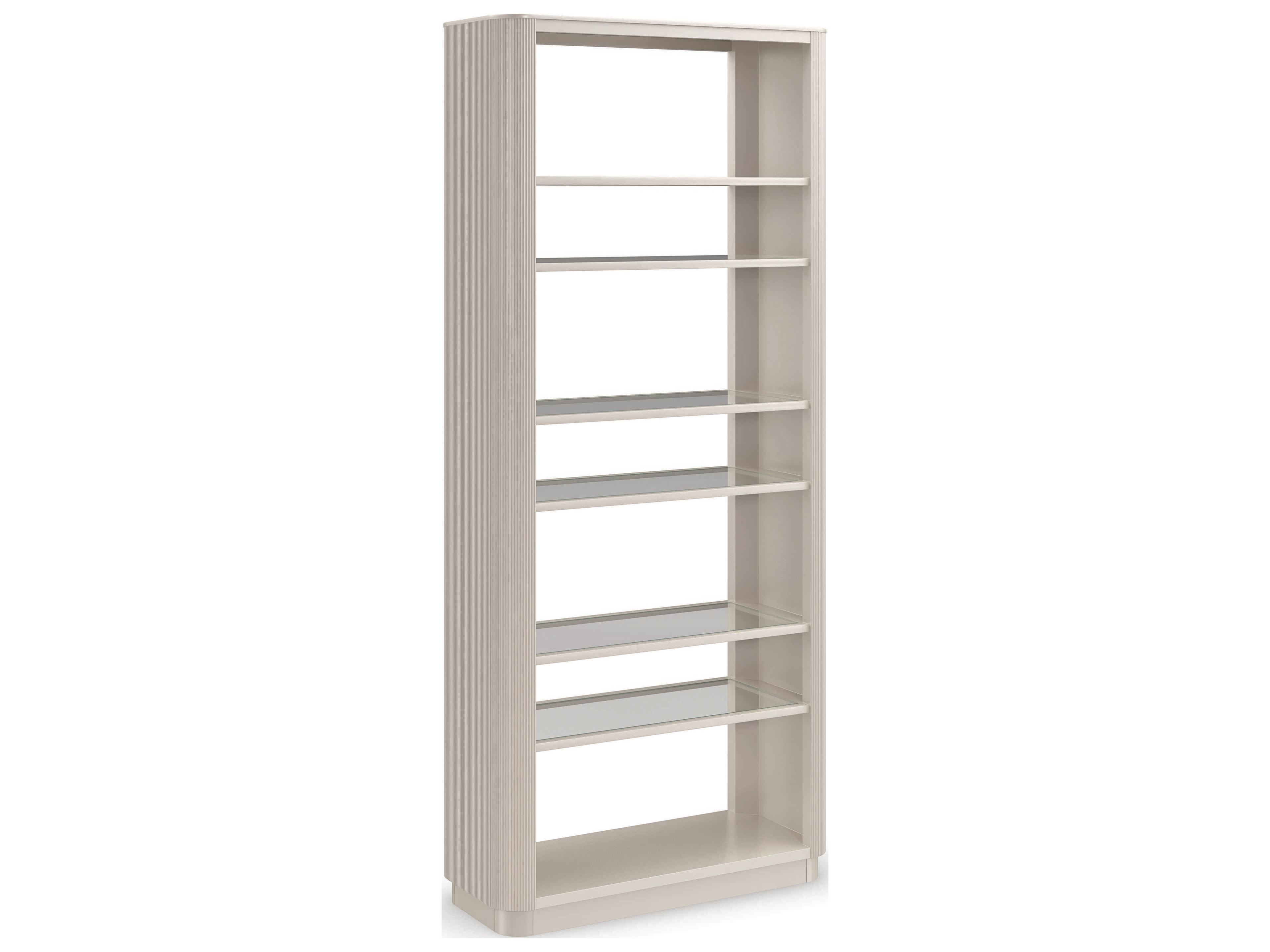 Caracole Classic Higher Love Matte Pearl Bookcase