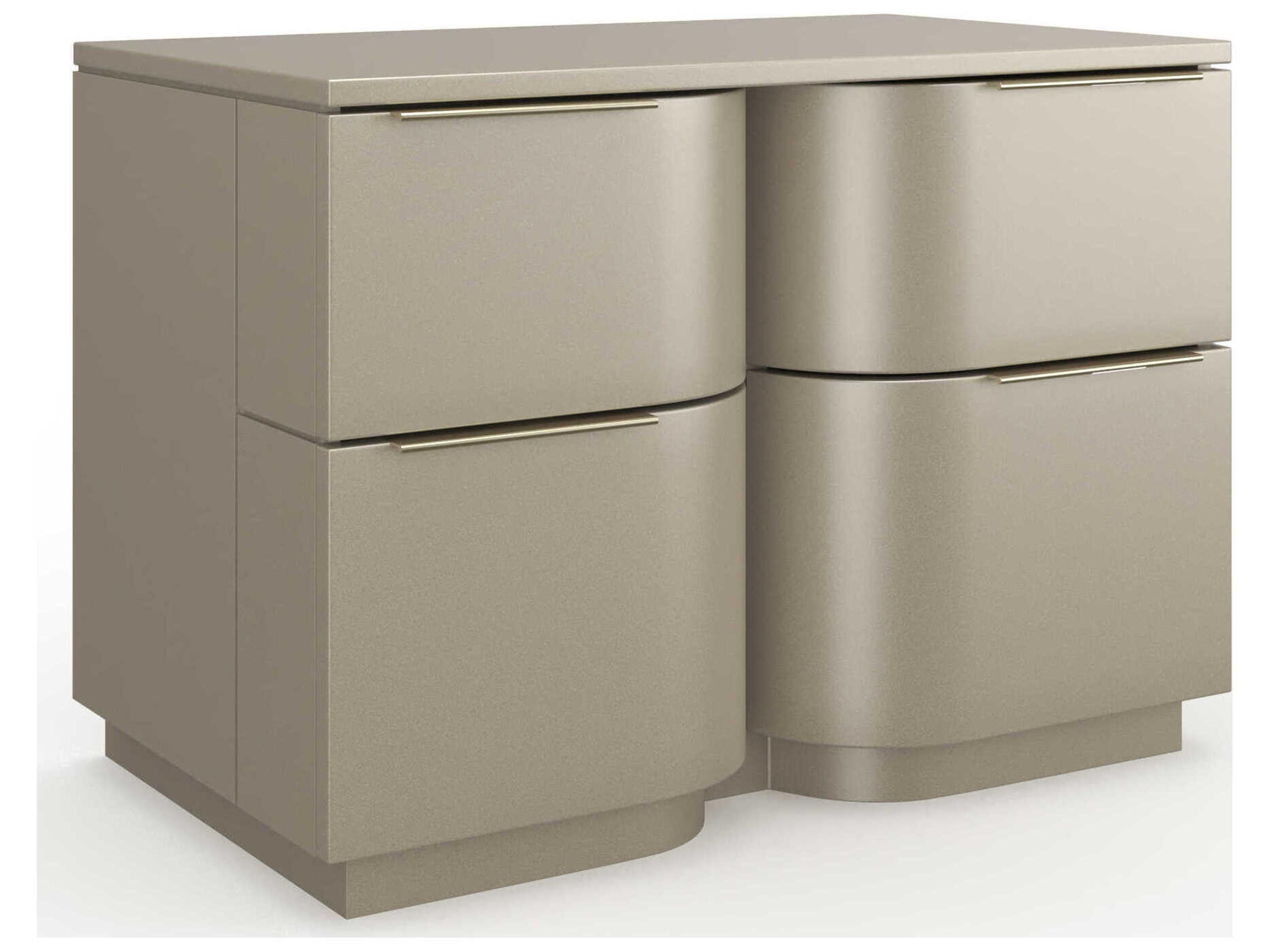 Caracole Oblique Hardwood Nightstand