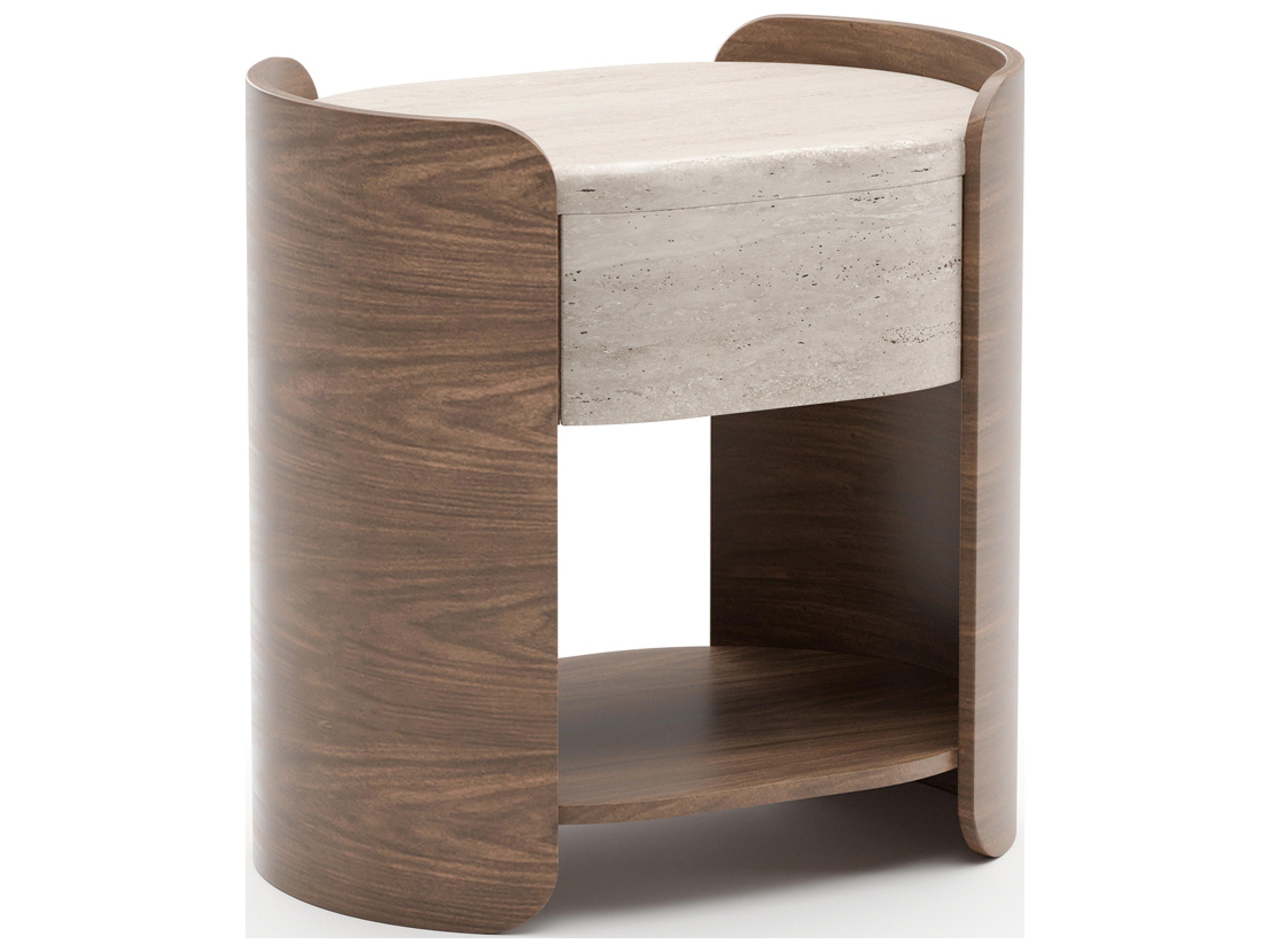 Caracole Fleur Brown Nightstand