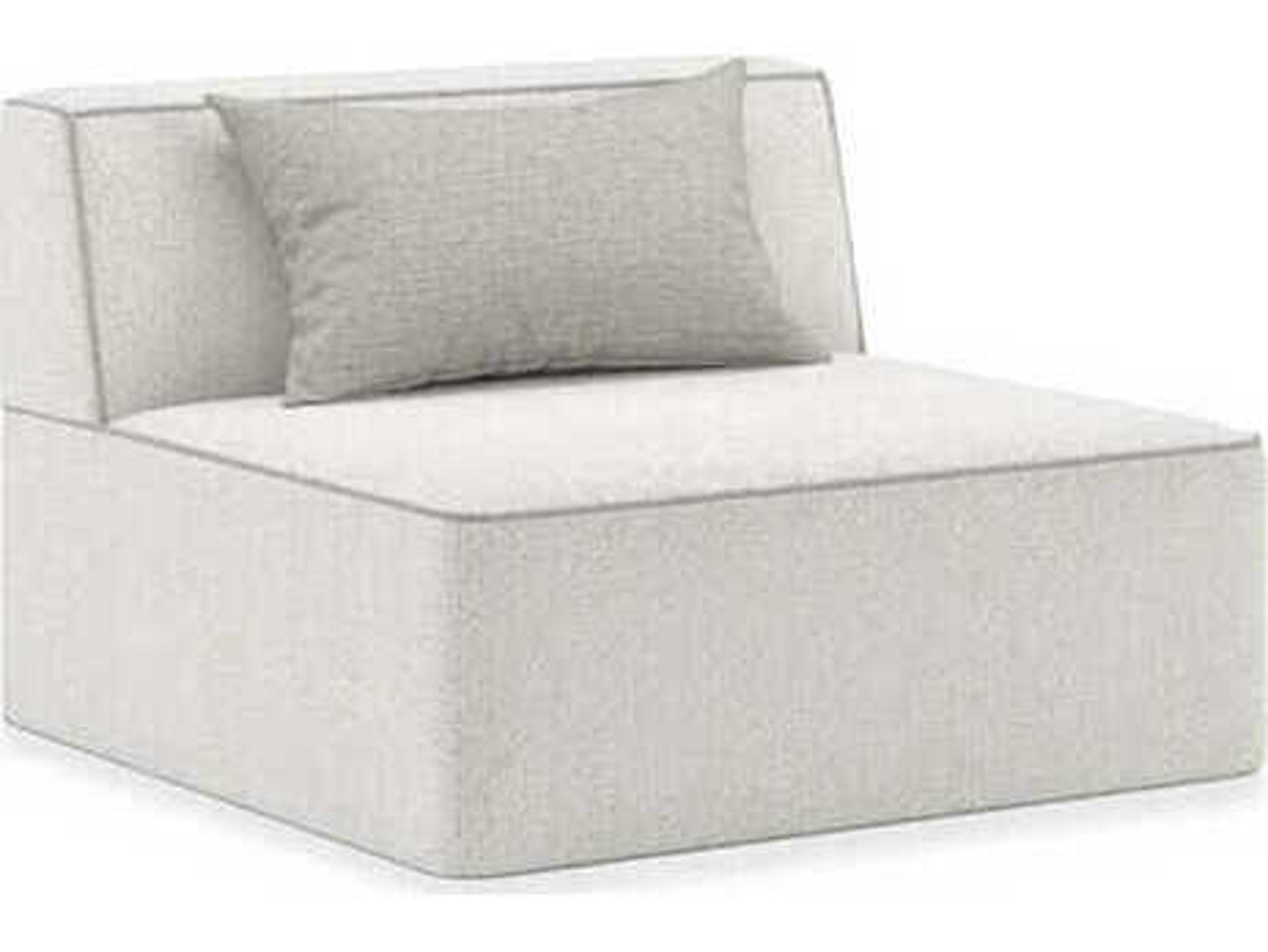 Caracole Modern Resort Marbellaless Gray Fabric Modular Chair