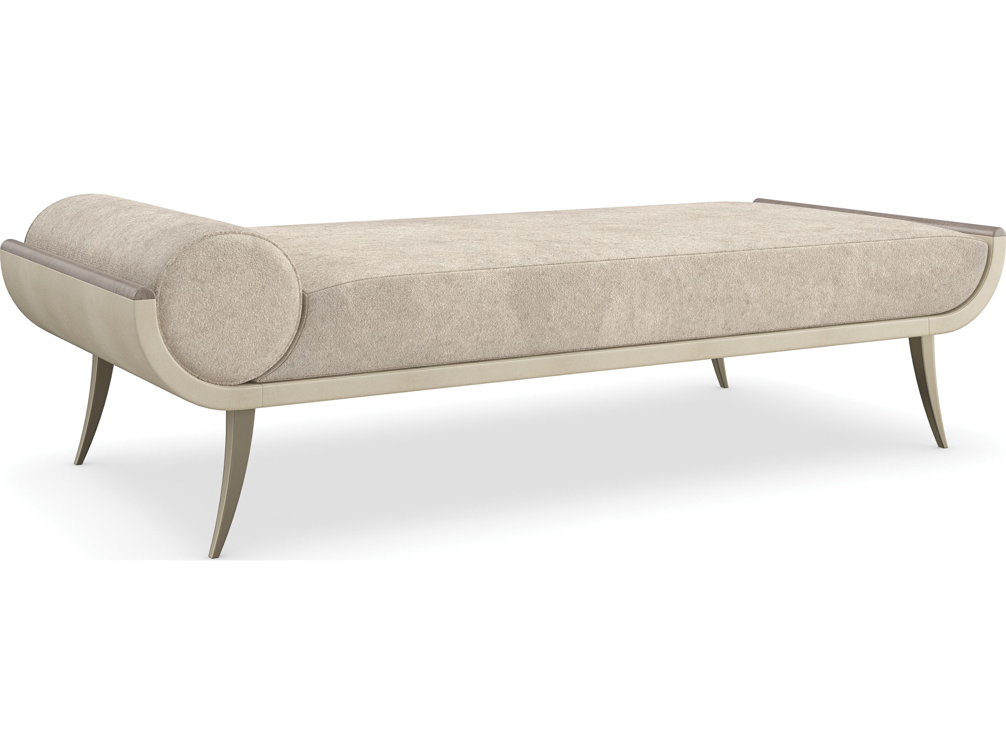 Caracole Upholstery Nice Cream Upholstered Chaise