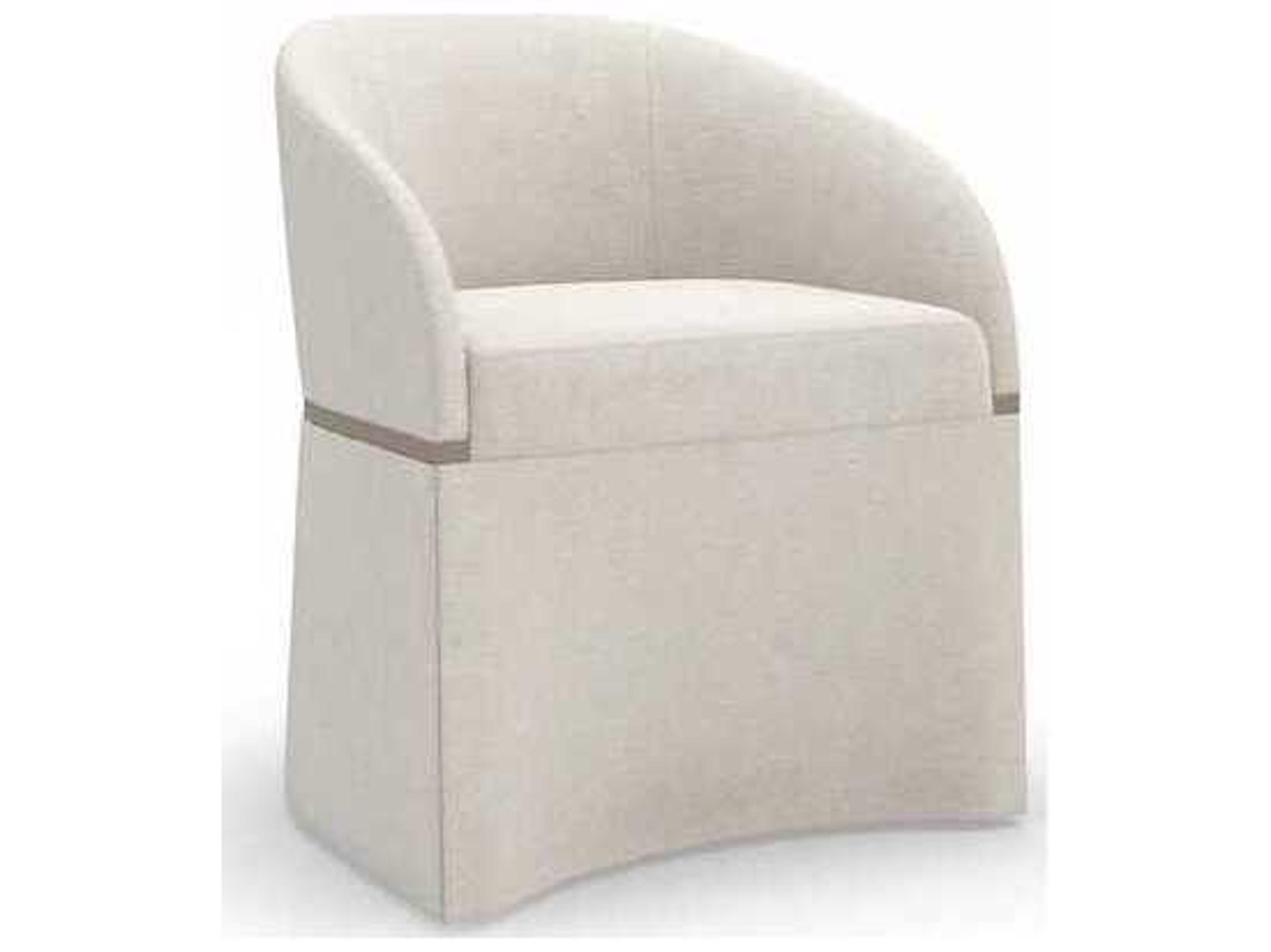 Caracole Upholstery White Accent Chair