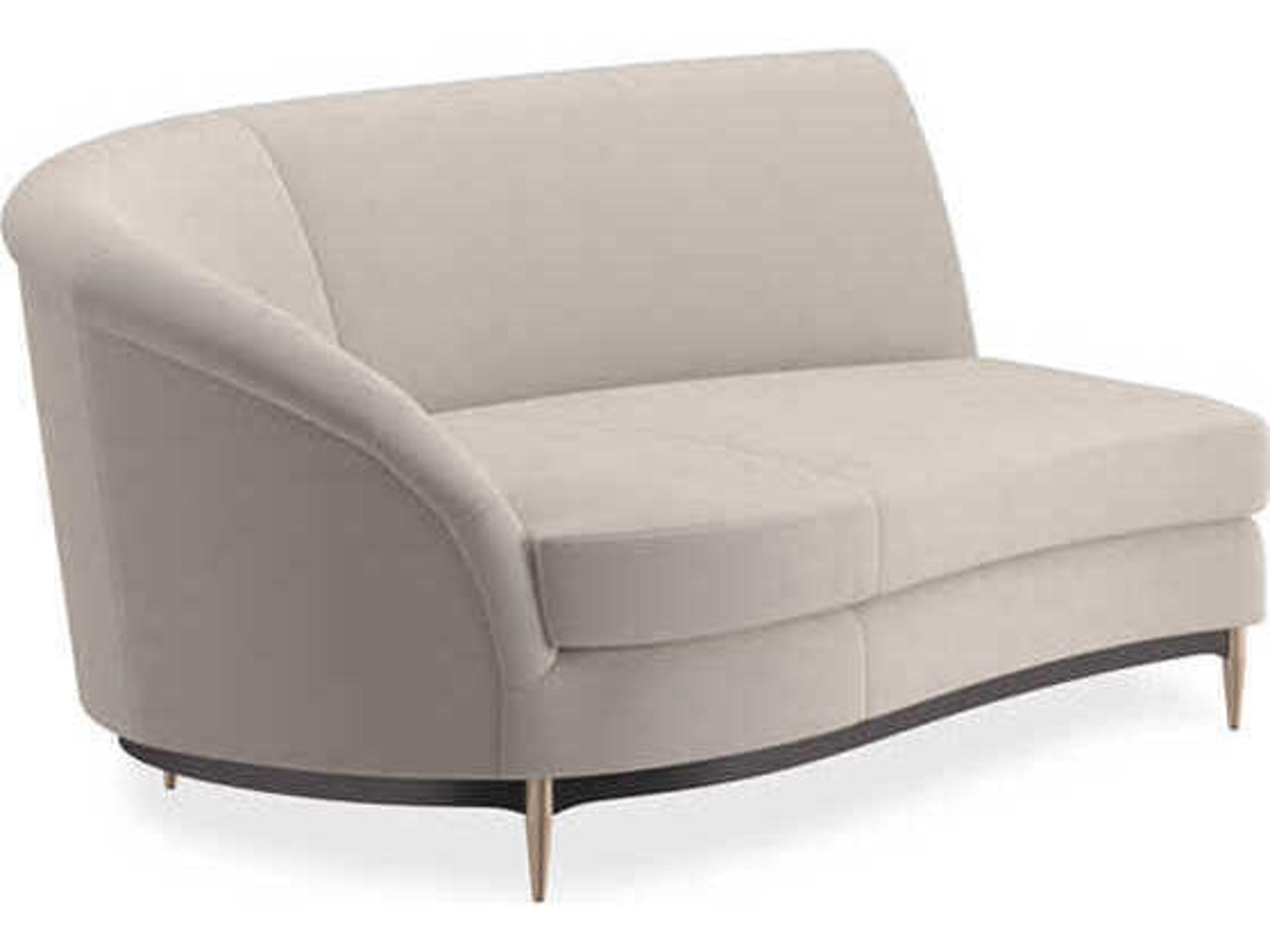 Upholstery Threes Company Cream Upholstered Chaise