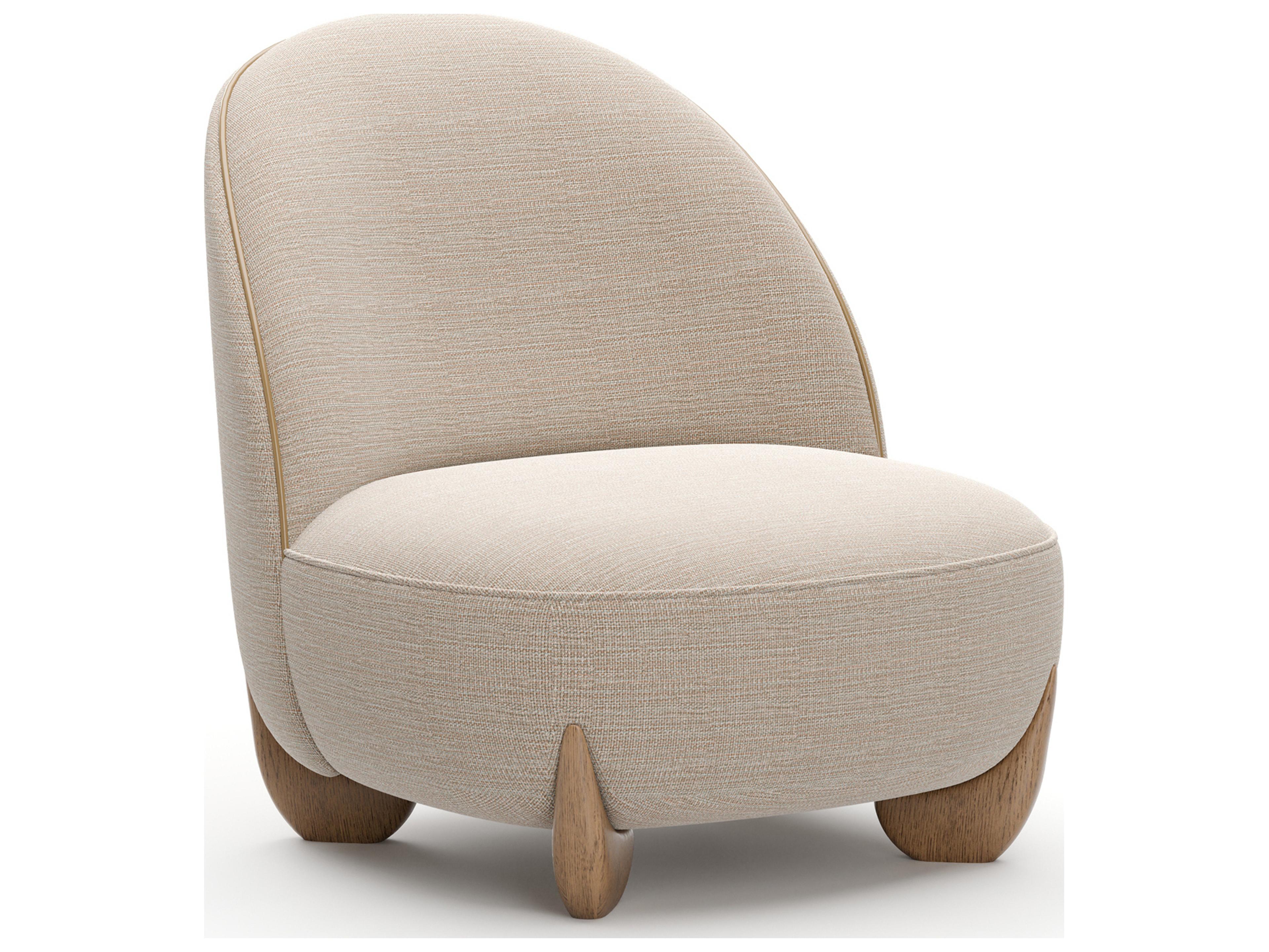 Caracole Seta Beige Accent Chair