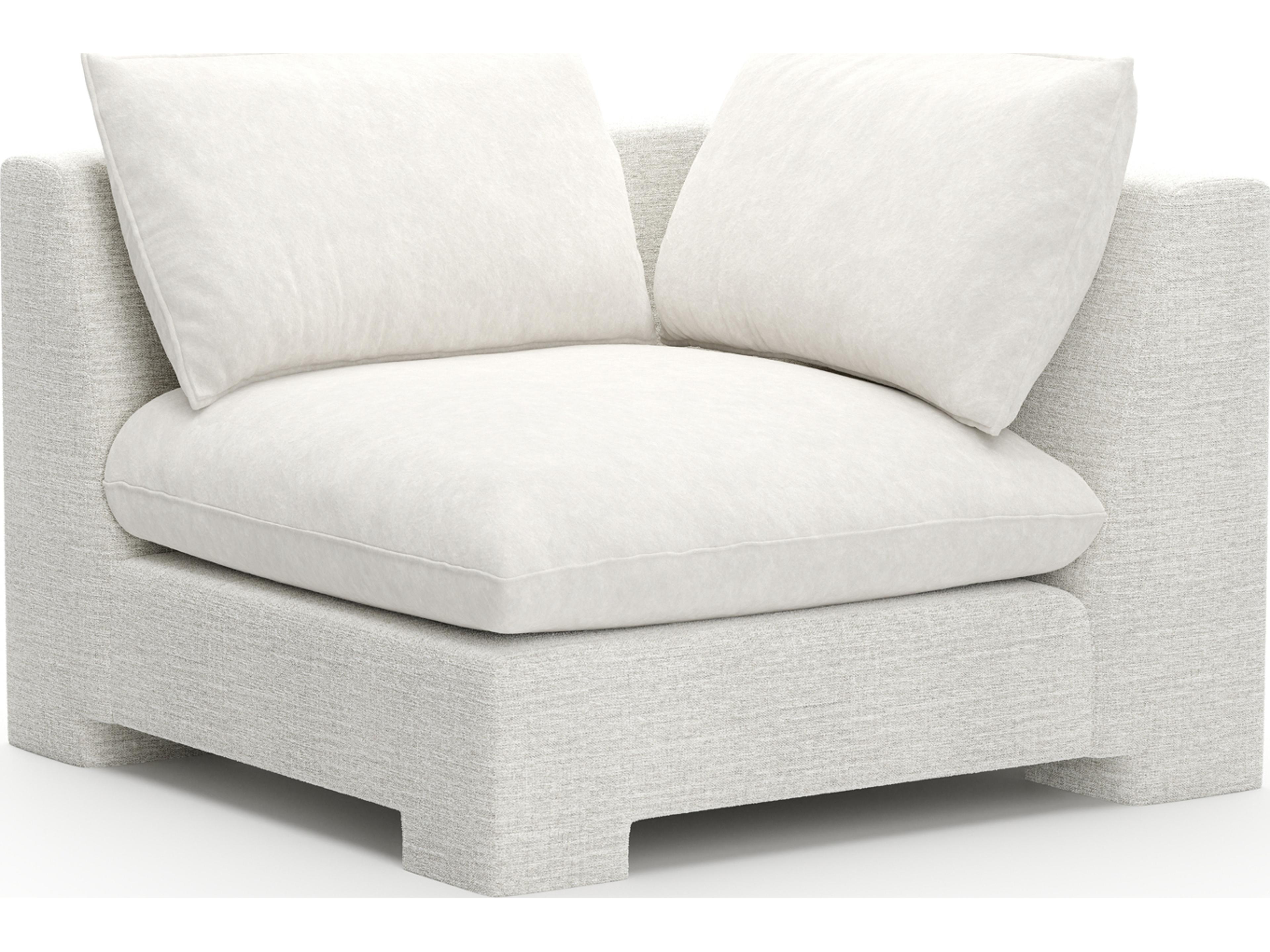 Caracole Devon White Wedge Chair