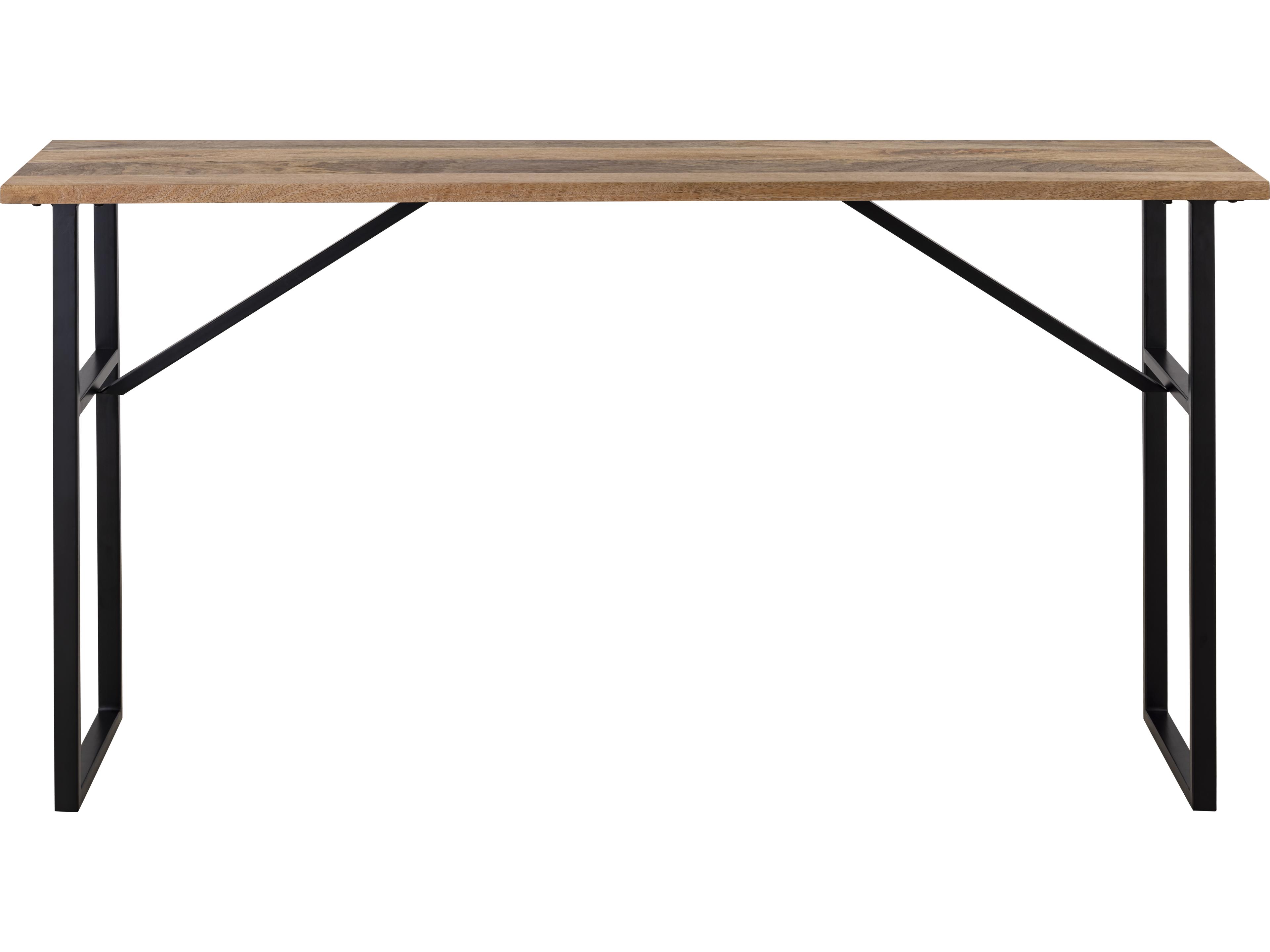 Canarm Deven Rectangular Wood Console Table