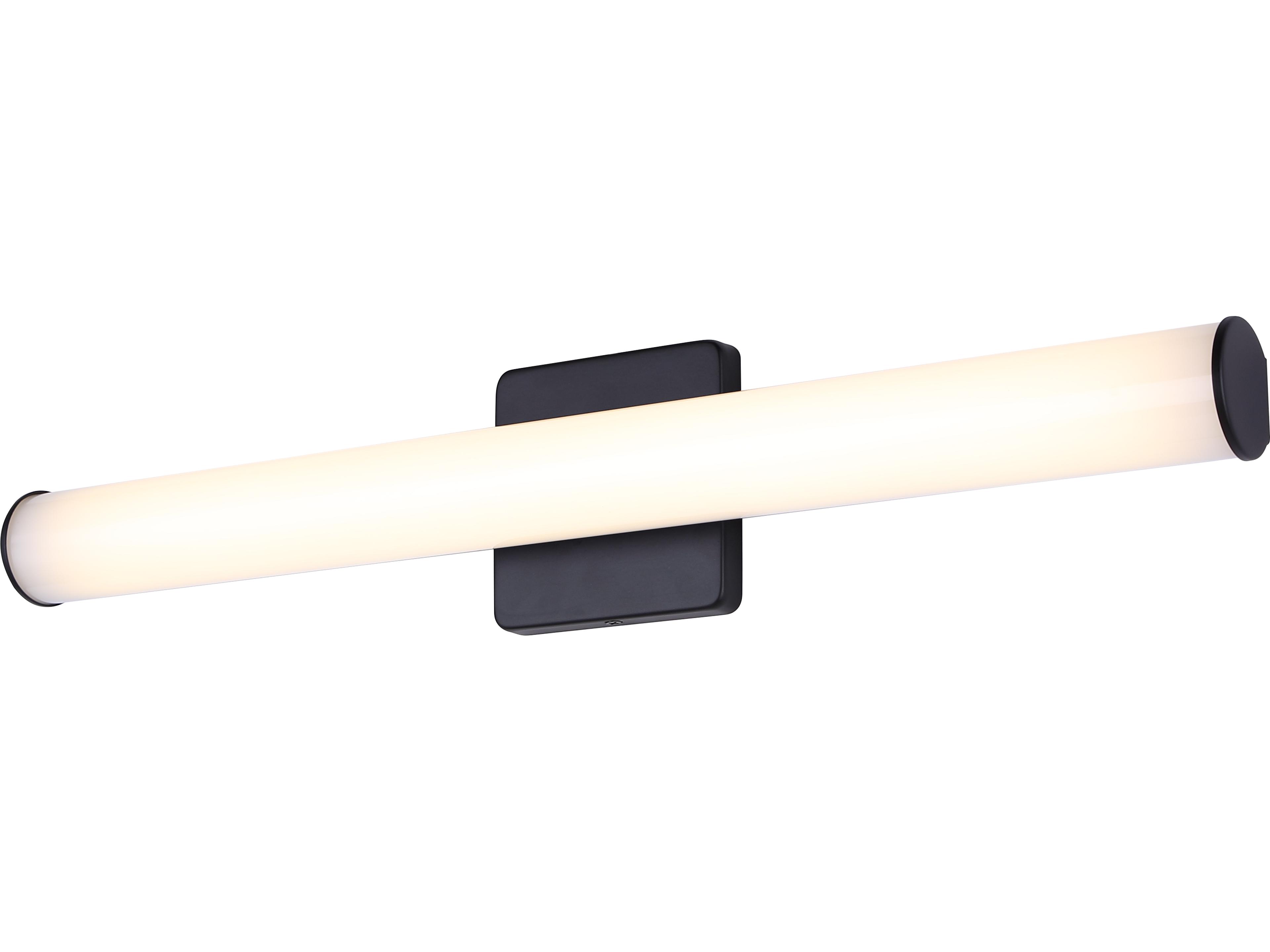 Canarm Osten 1 -light Black LED Vanity Light