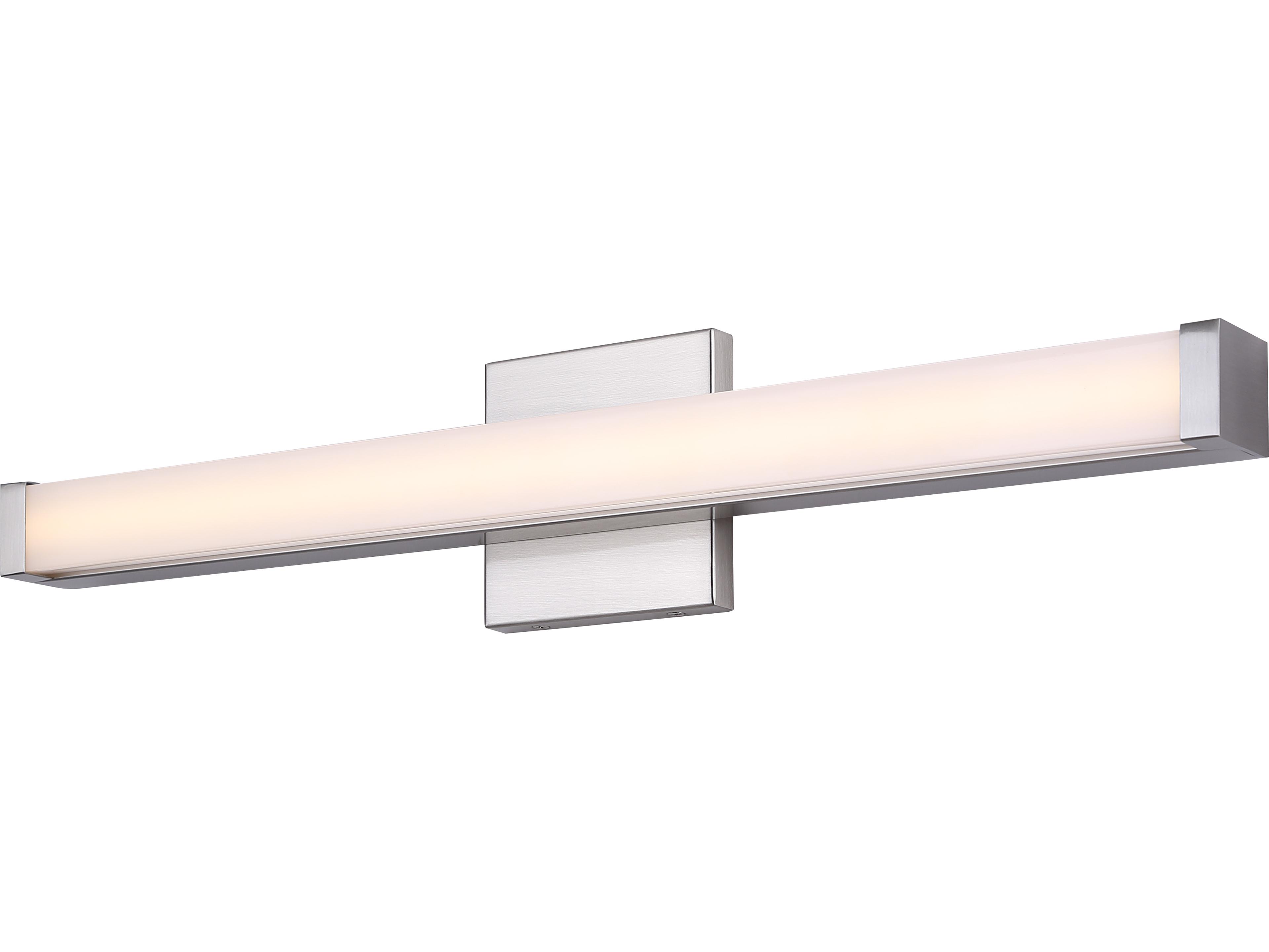 Canarm Jonah 1 -light Nickel LED Vanity Light