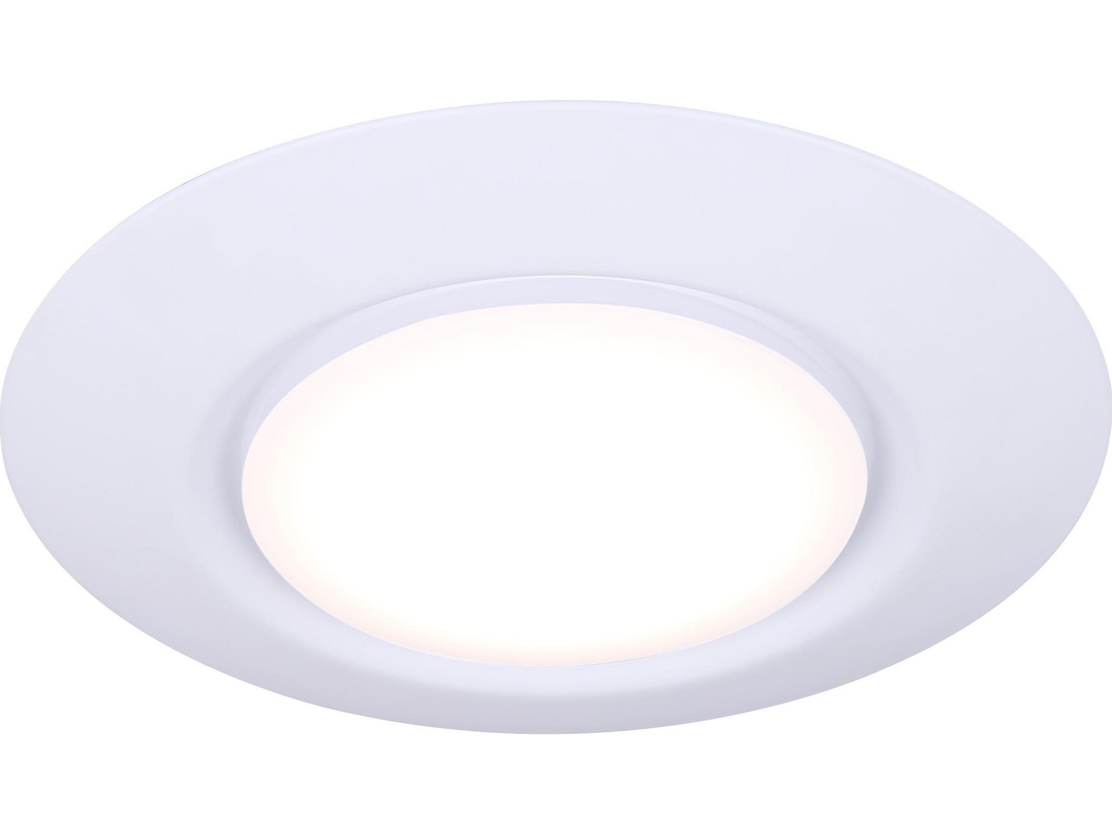 Canarm Led Disk White LED Round Flush Mount