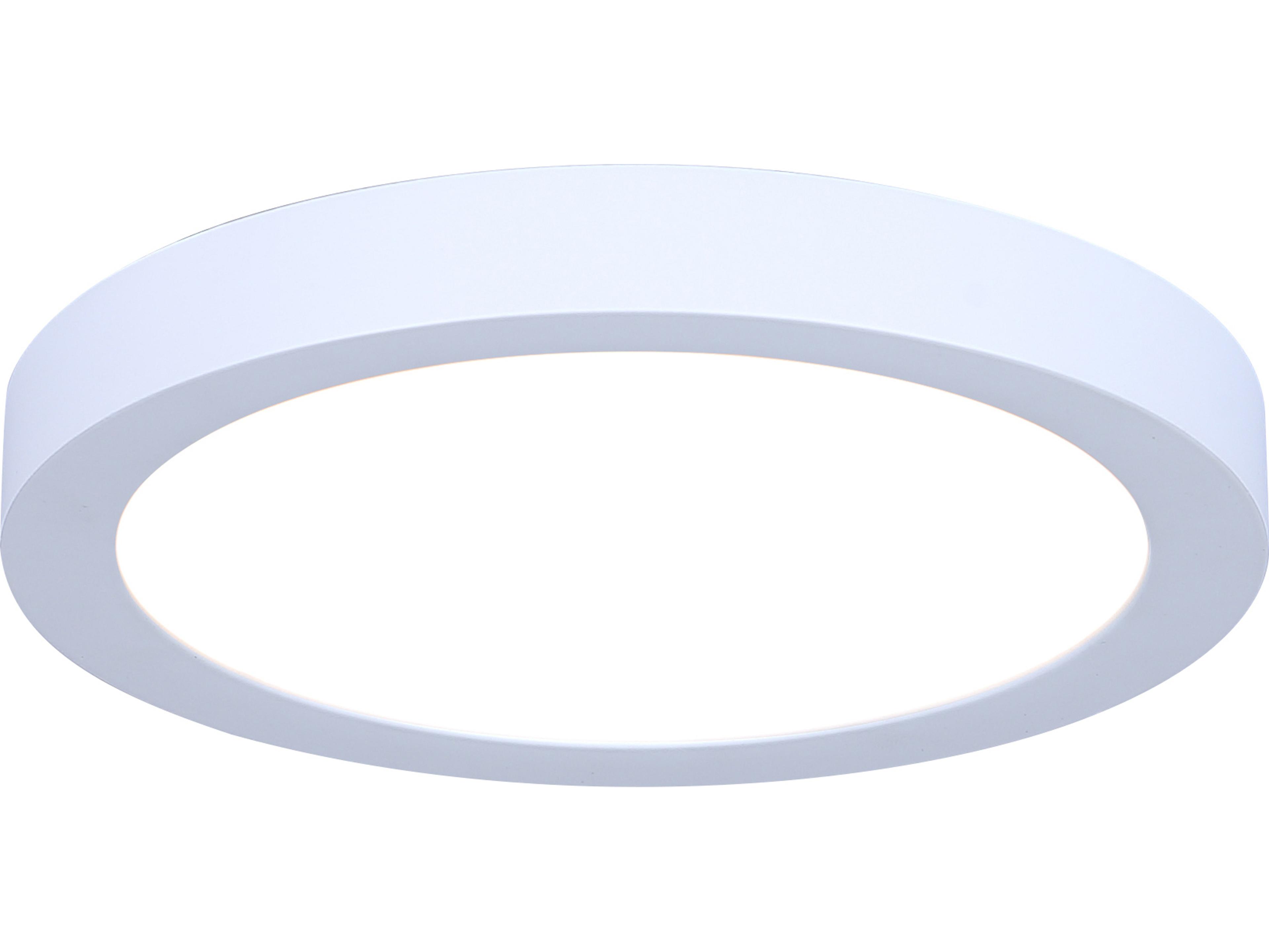 Canarm Led Round Disk White LED Flush Mount