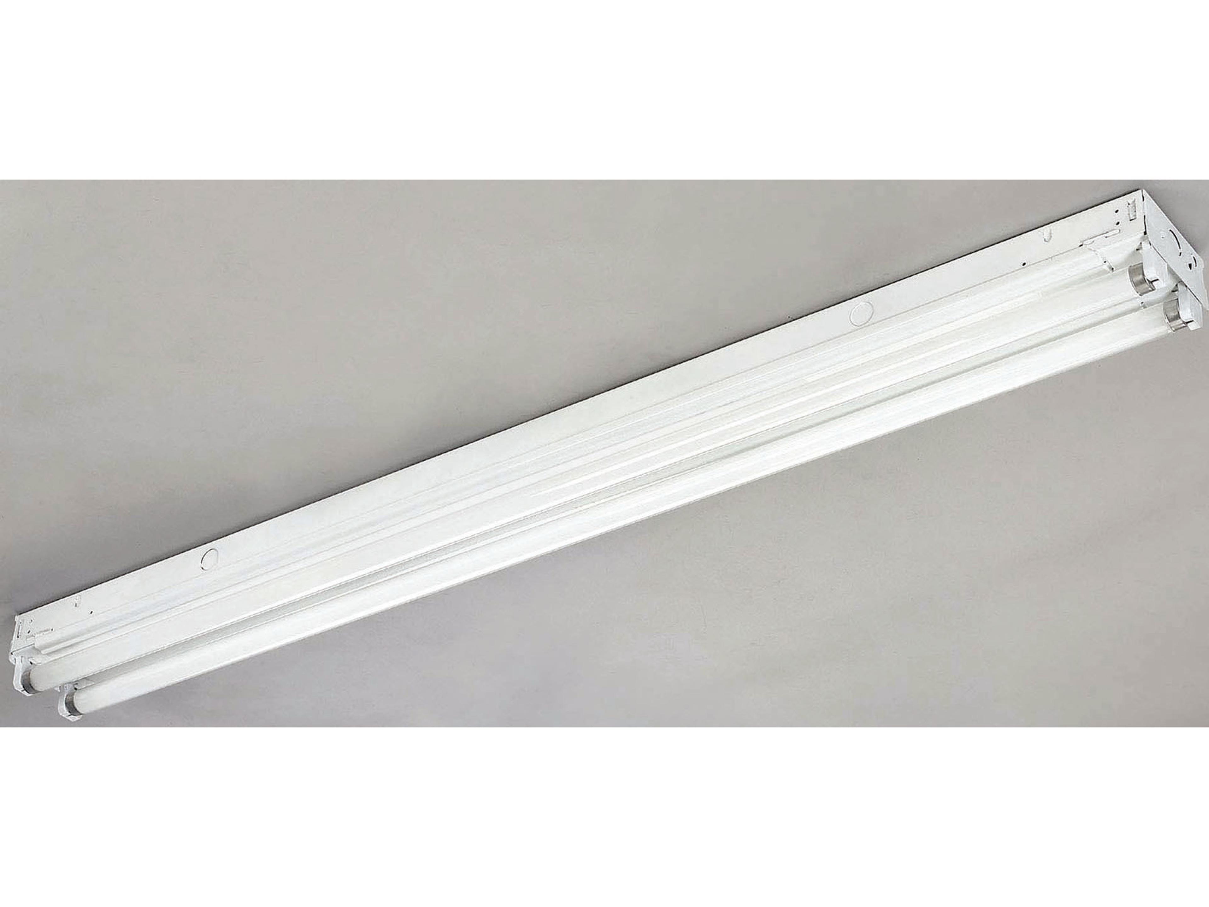 Canarm Es Fluorescent 2-light White Linear Flush Mount