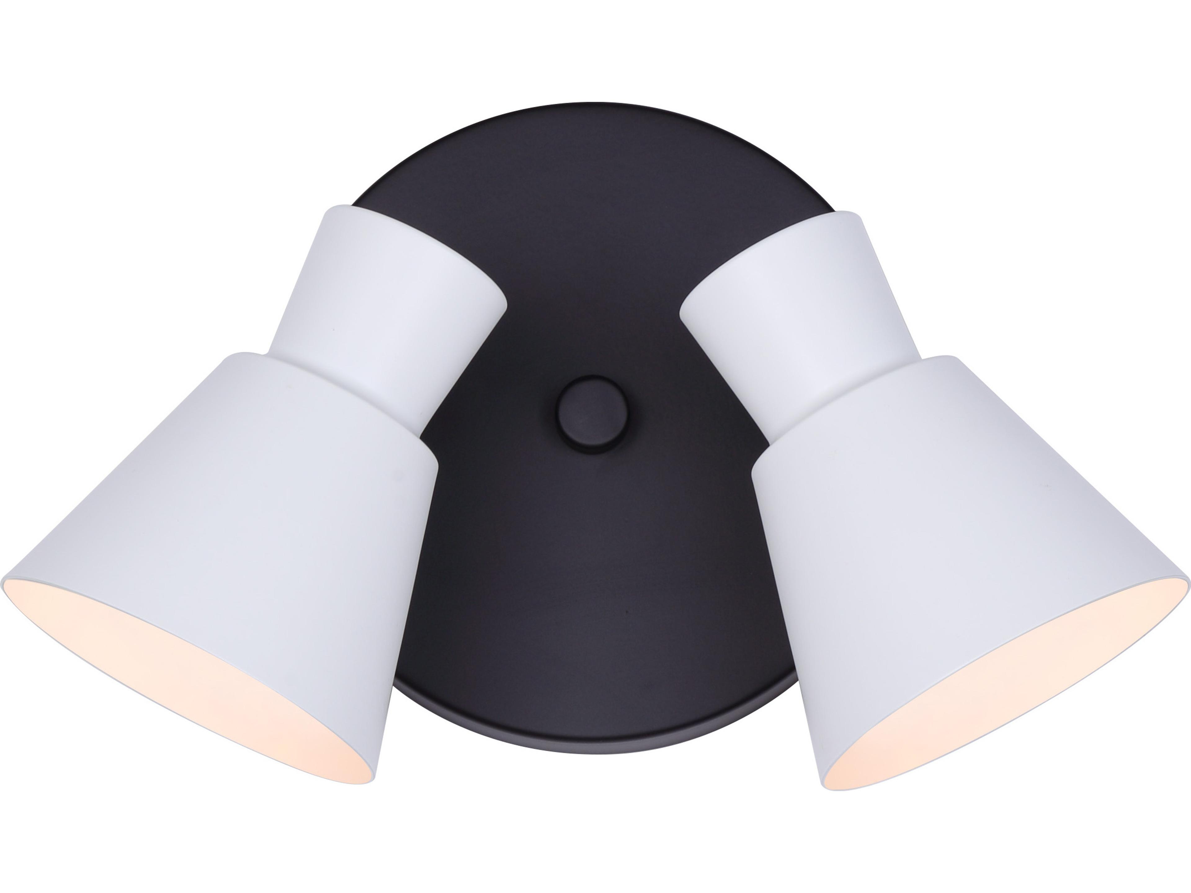 Canarm Radley 2 -light Black Spot Light