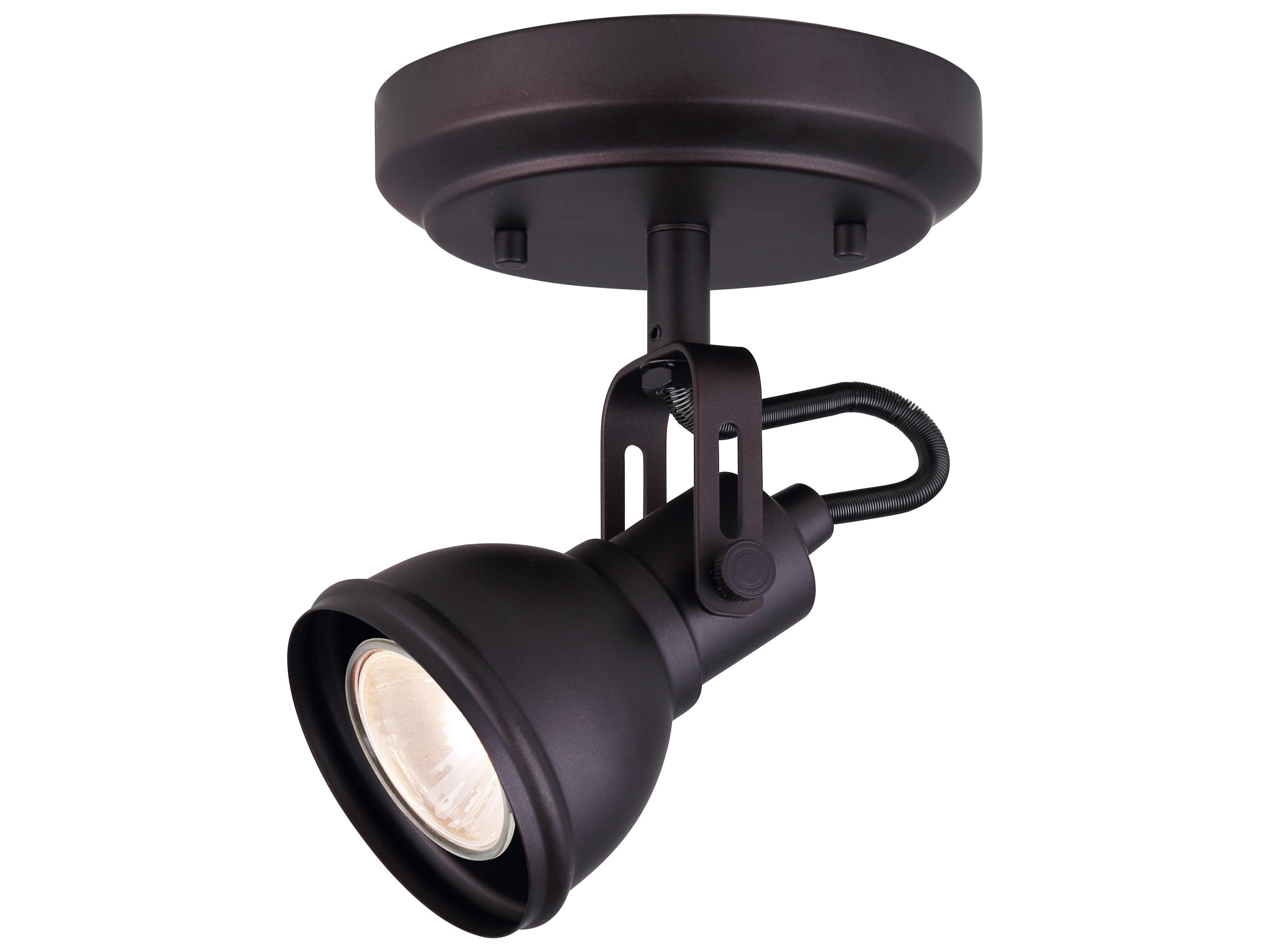 Polo 1 -light Bronze Track & Rail Light