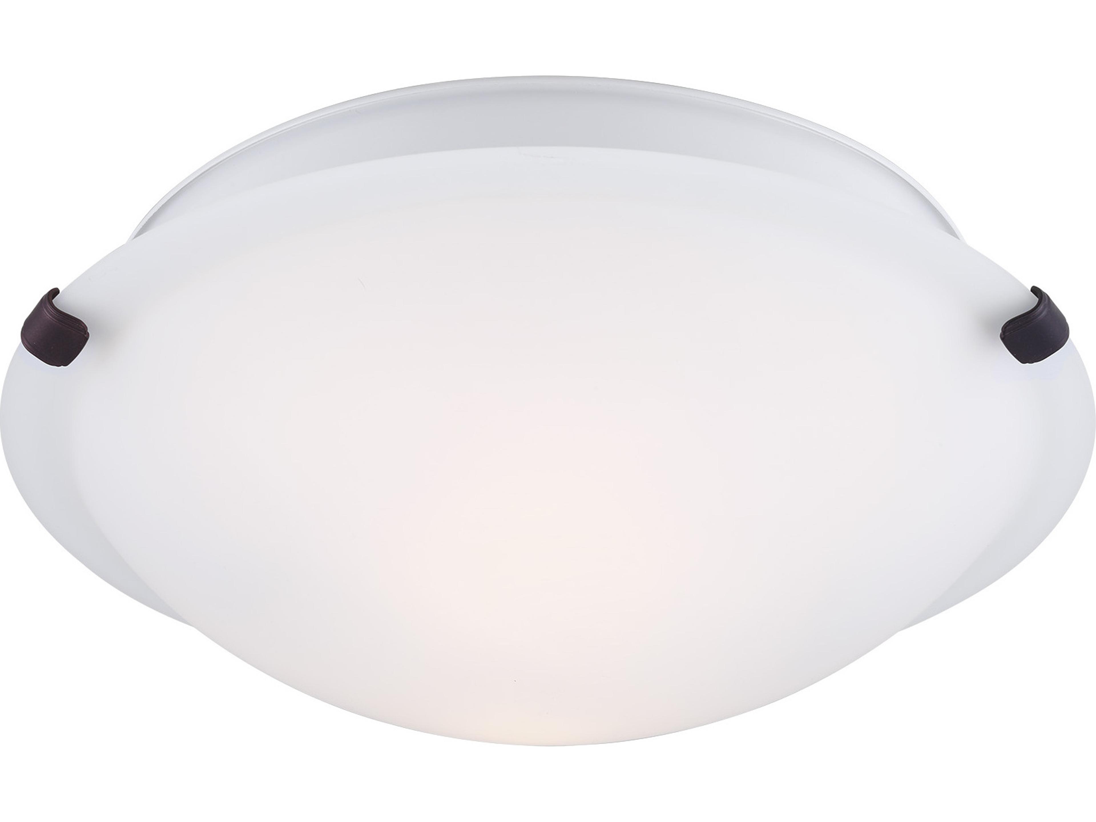 Fmount 2 -light Bronze Traditional Dome Flush Mount