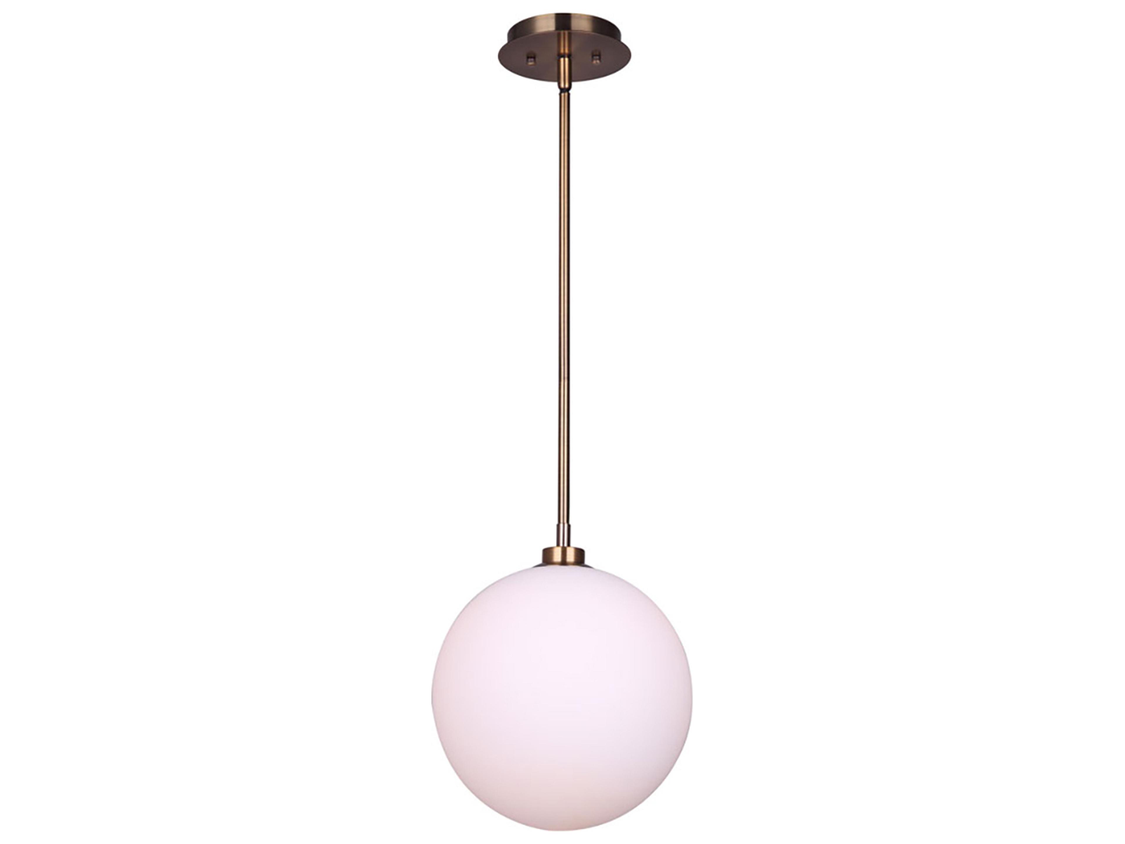Canarm Simone 1 -light Gold Globe Mini Pendant