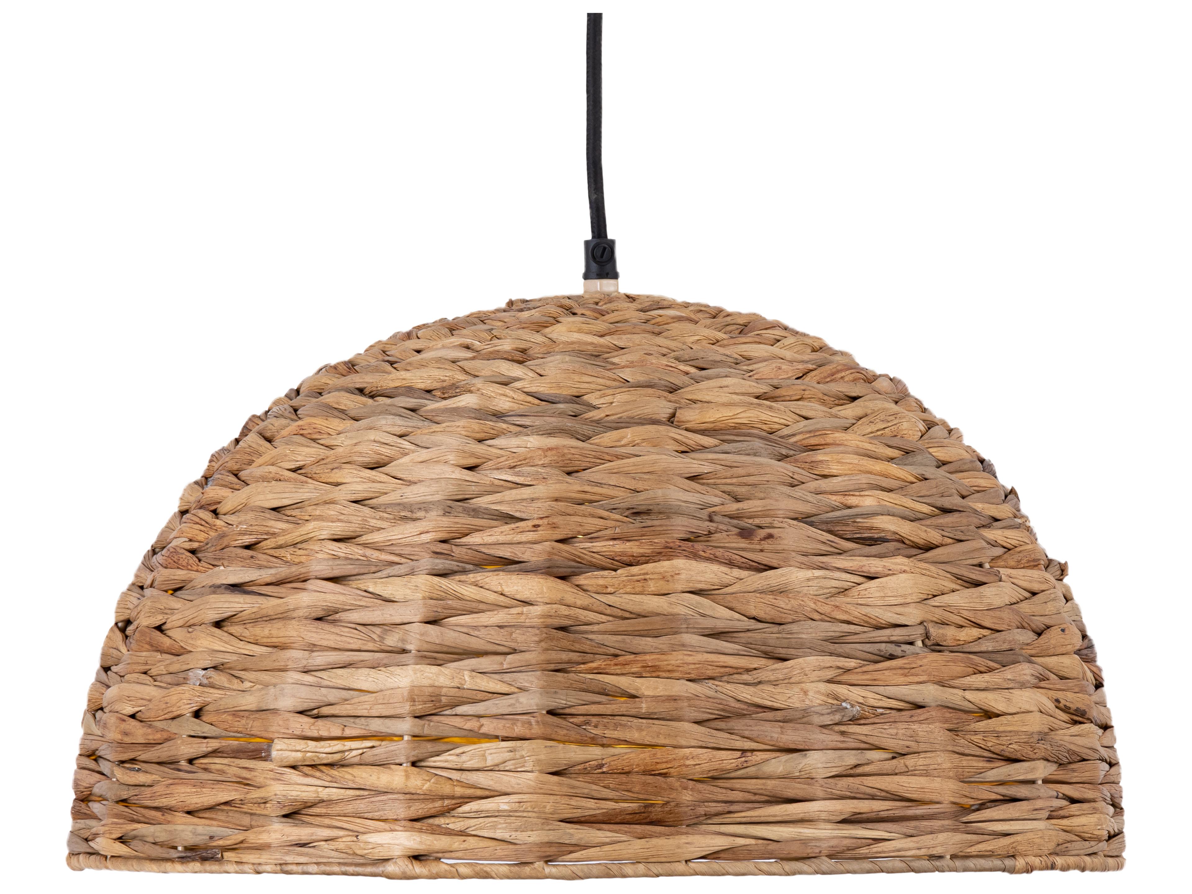 Canarm Kaia 1 -light Brown Dome Pendant