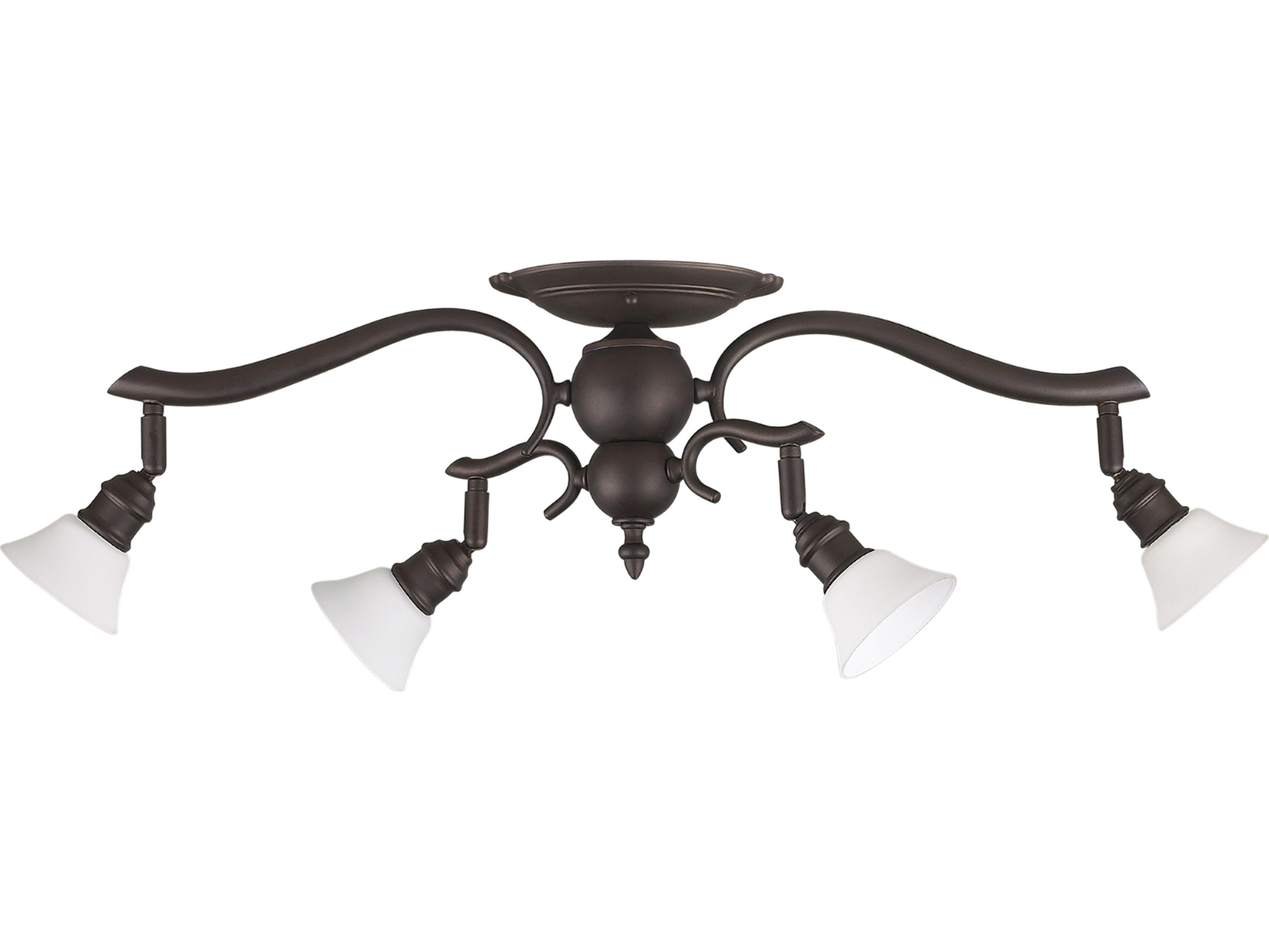 Canarm Addison 4 -light Bronze Traditional Track & Rail Light