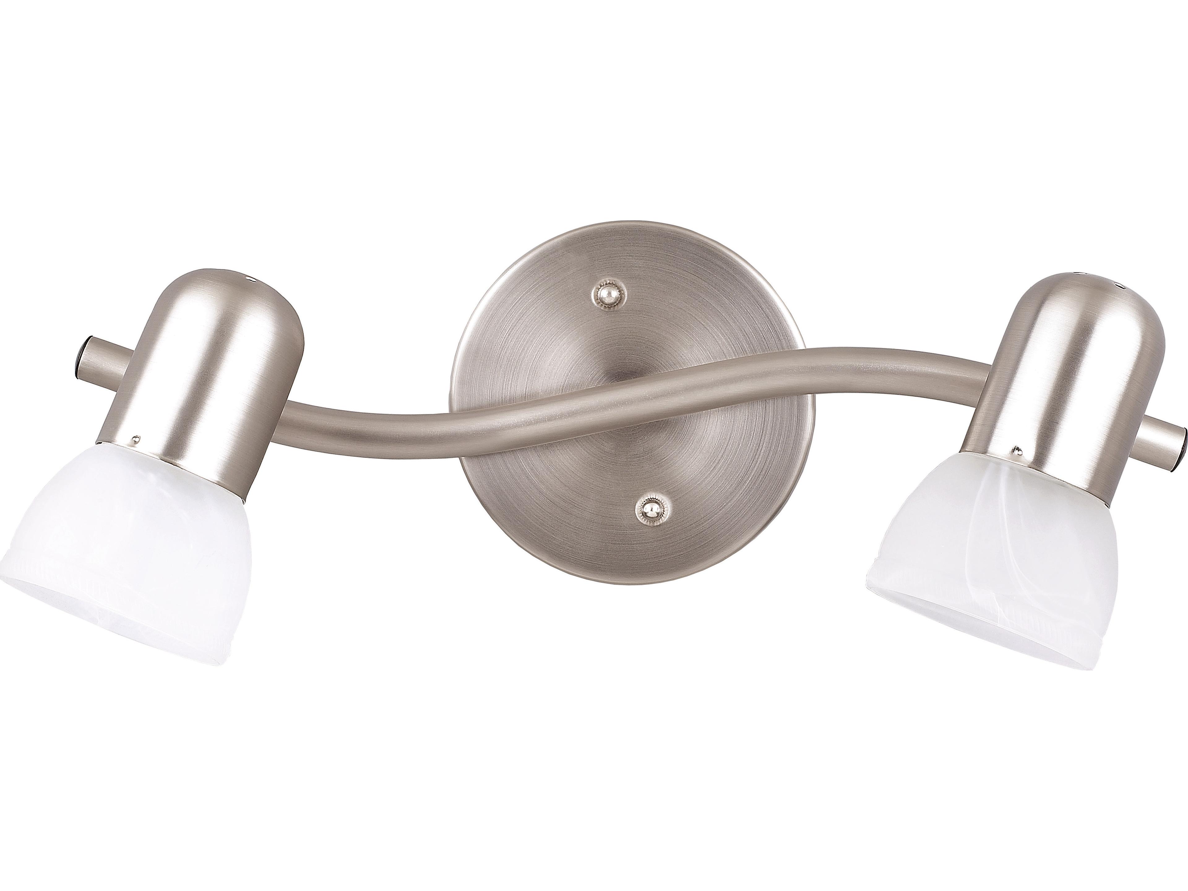 Canarm Jasper 2 -light Pewter Bell Track & Rail Light