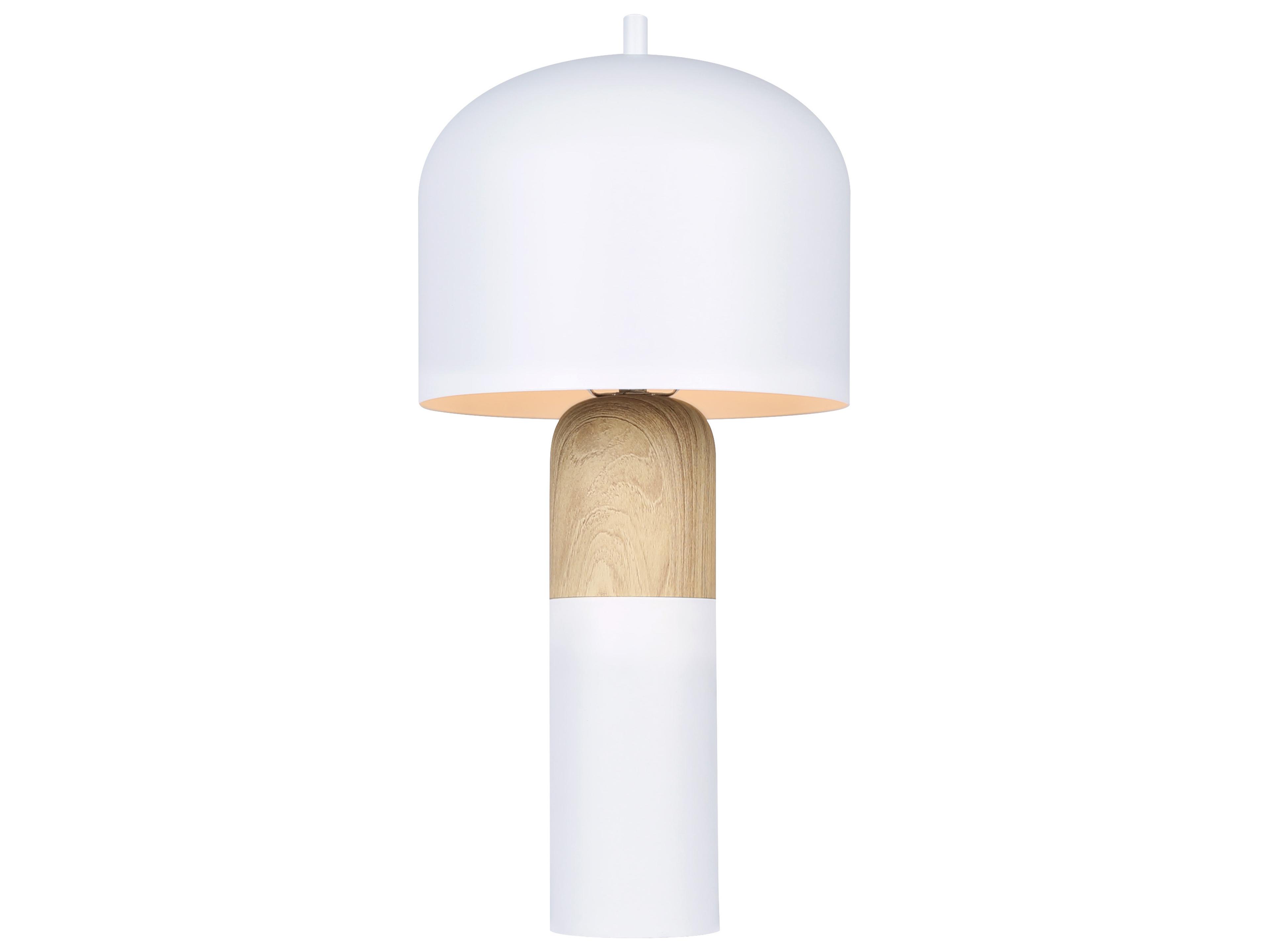 Canarm Caleb White Table Lamp