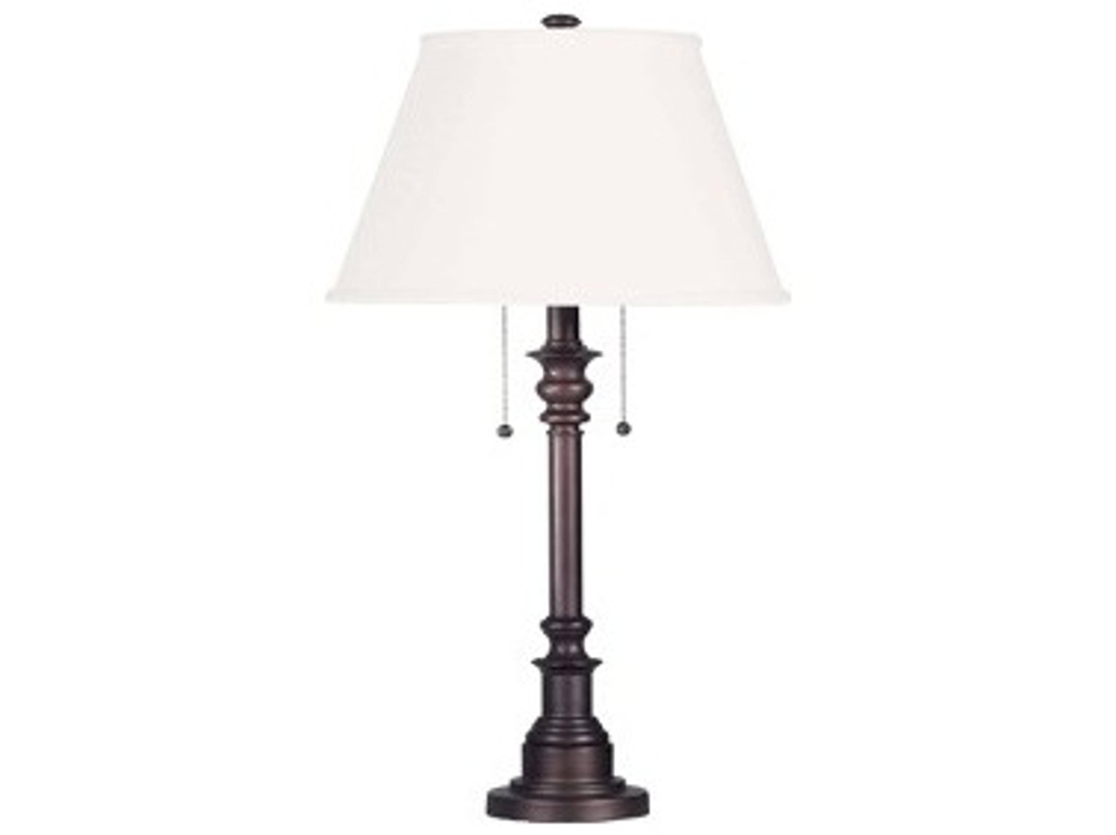 Canarm Nevan Bronze Traditional Table Lamp