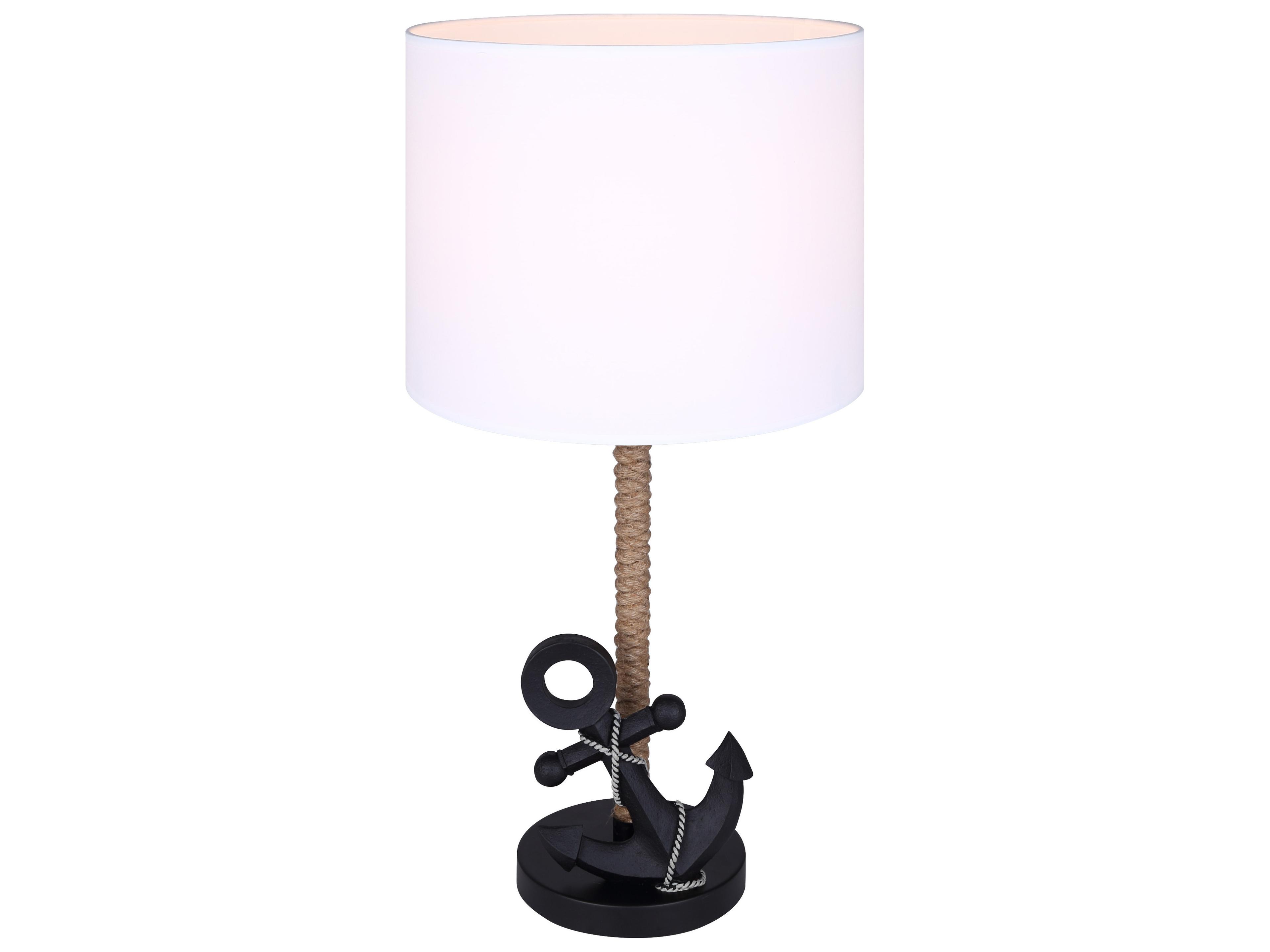 Canarm Sidro Black Table Lamp