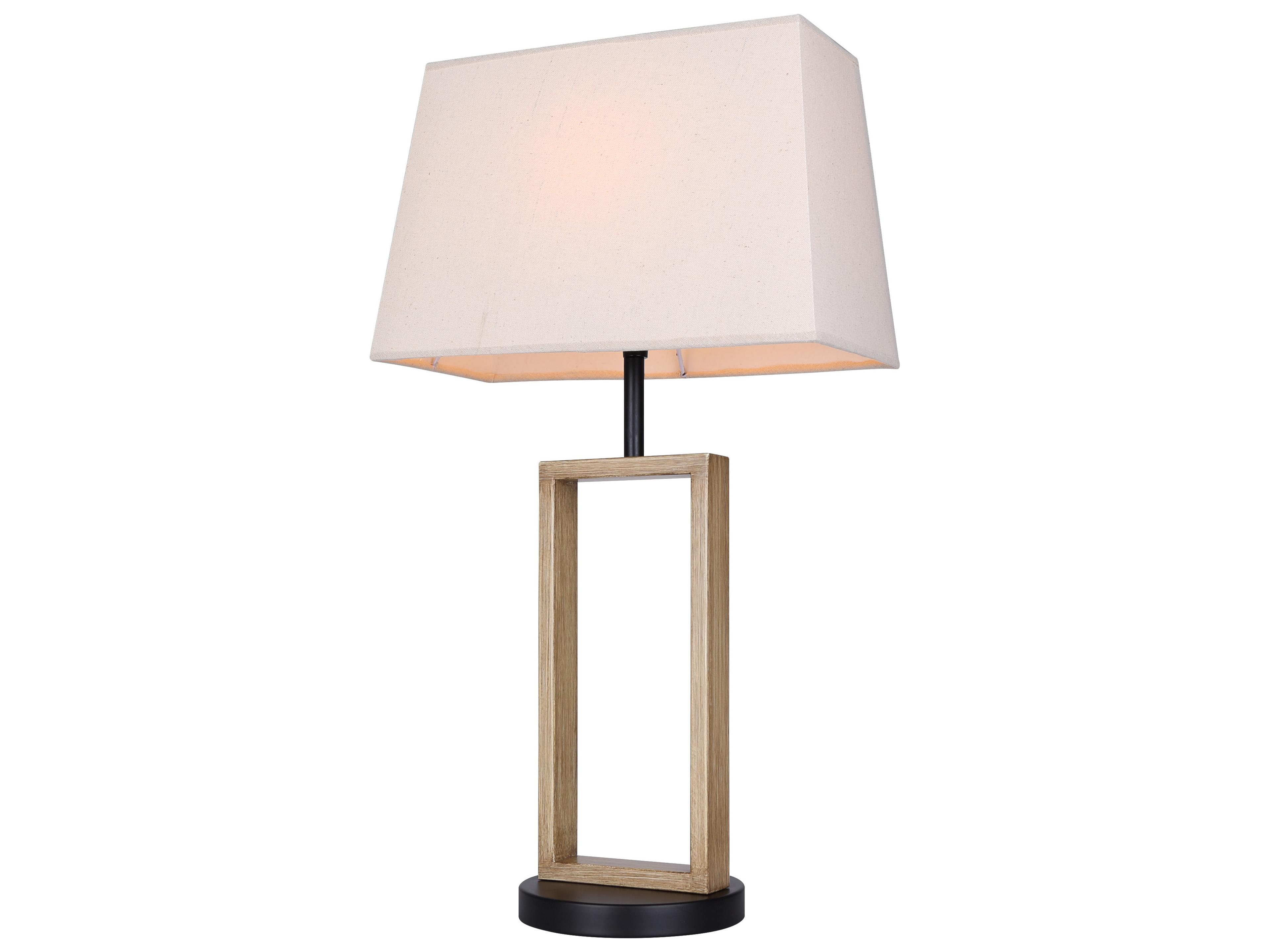 Canarm Burke Black Table Lamp