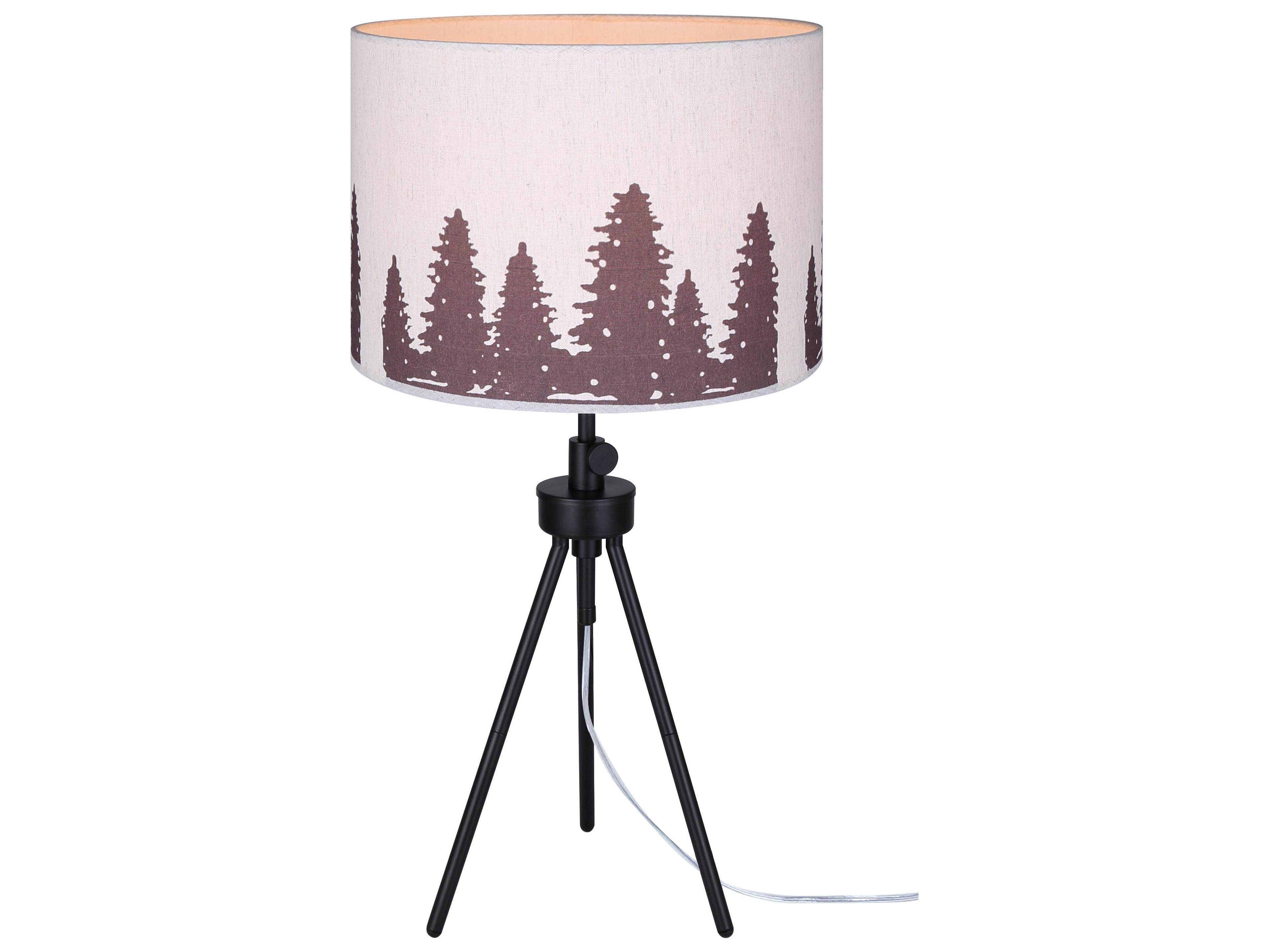 Canarm Holt Black Table Lamp