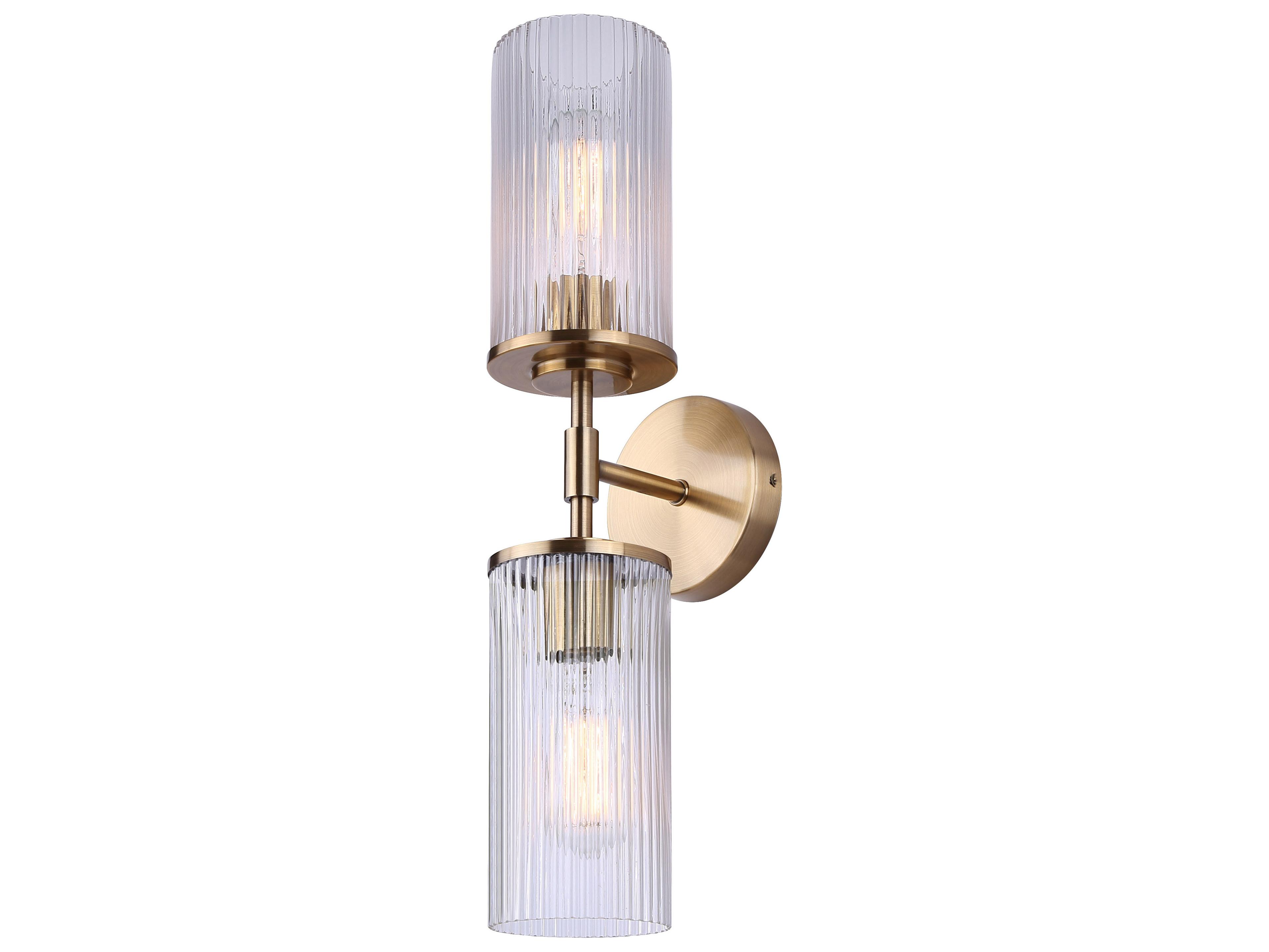 Kinslea 2 -light Gold Vanity Light