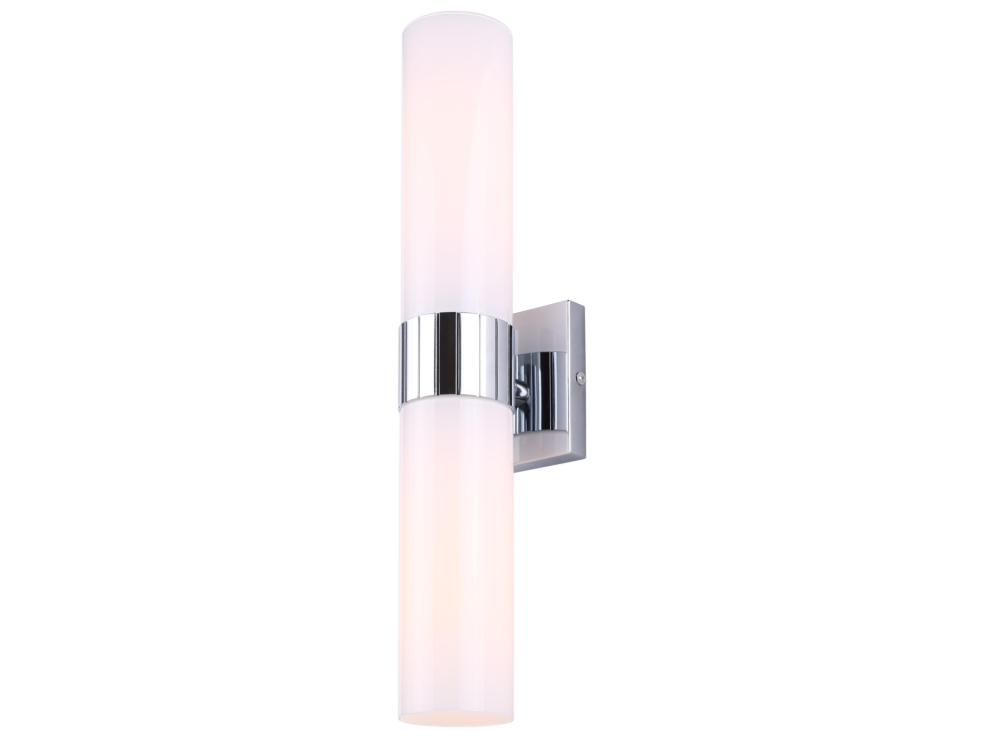 Canarm Maxine 2 -light Chrome Wall Sconce