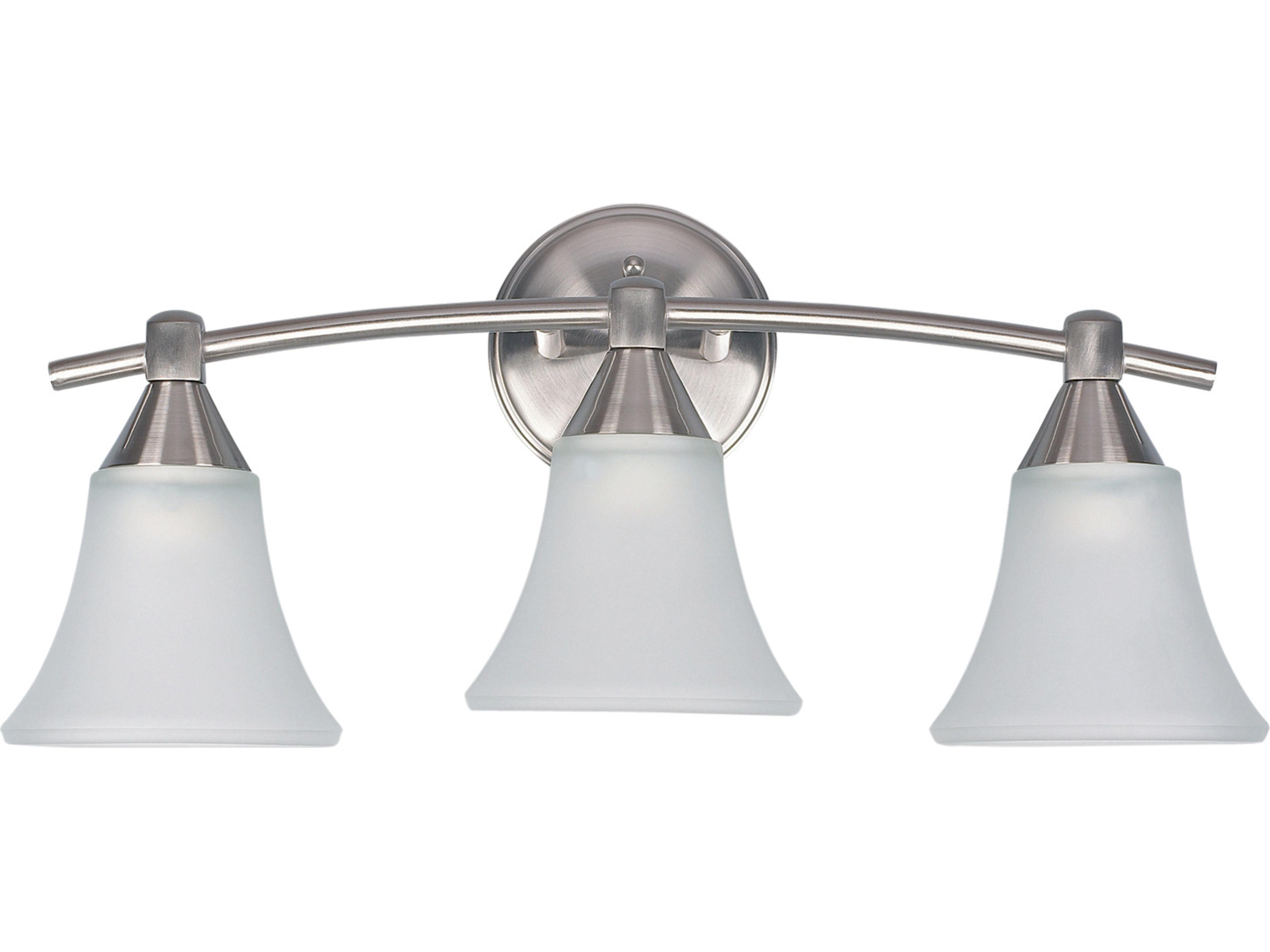 Canarm Grace 3 -light Pewter Vanity Light