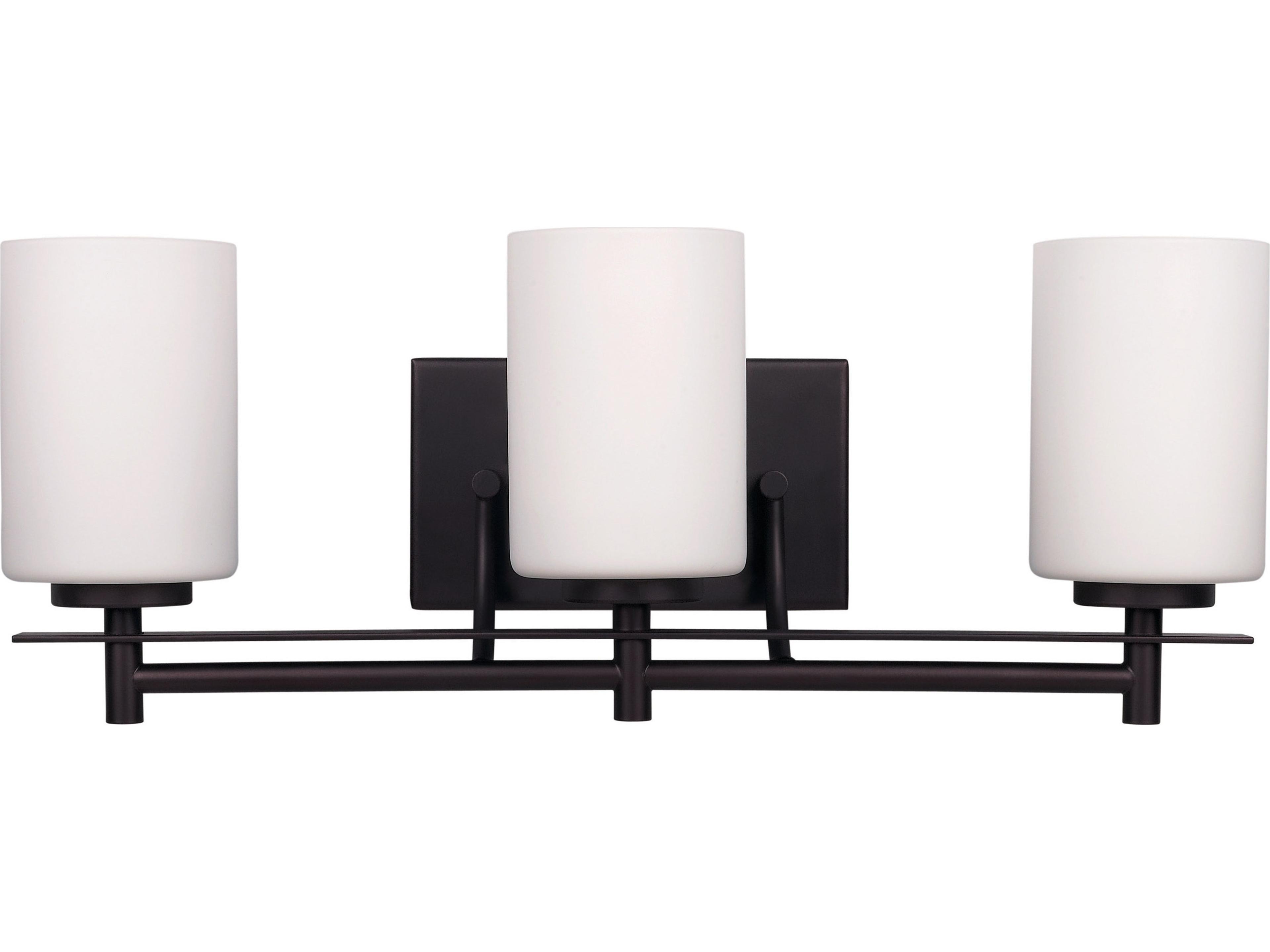 Canarm Carlton 3 -light Bronze Vanity Light