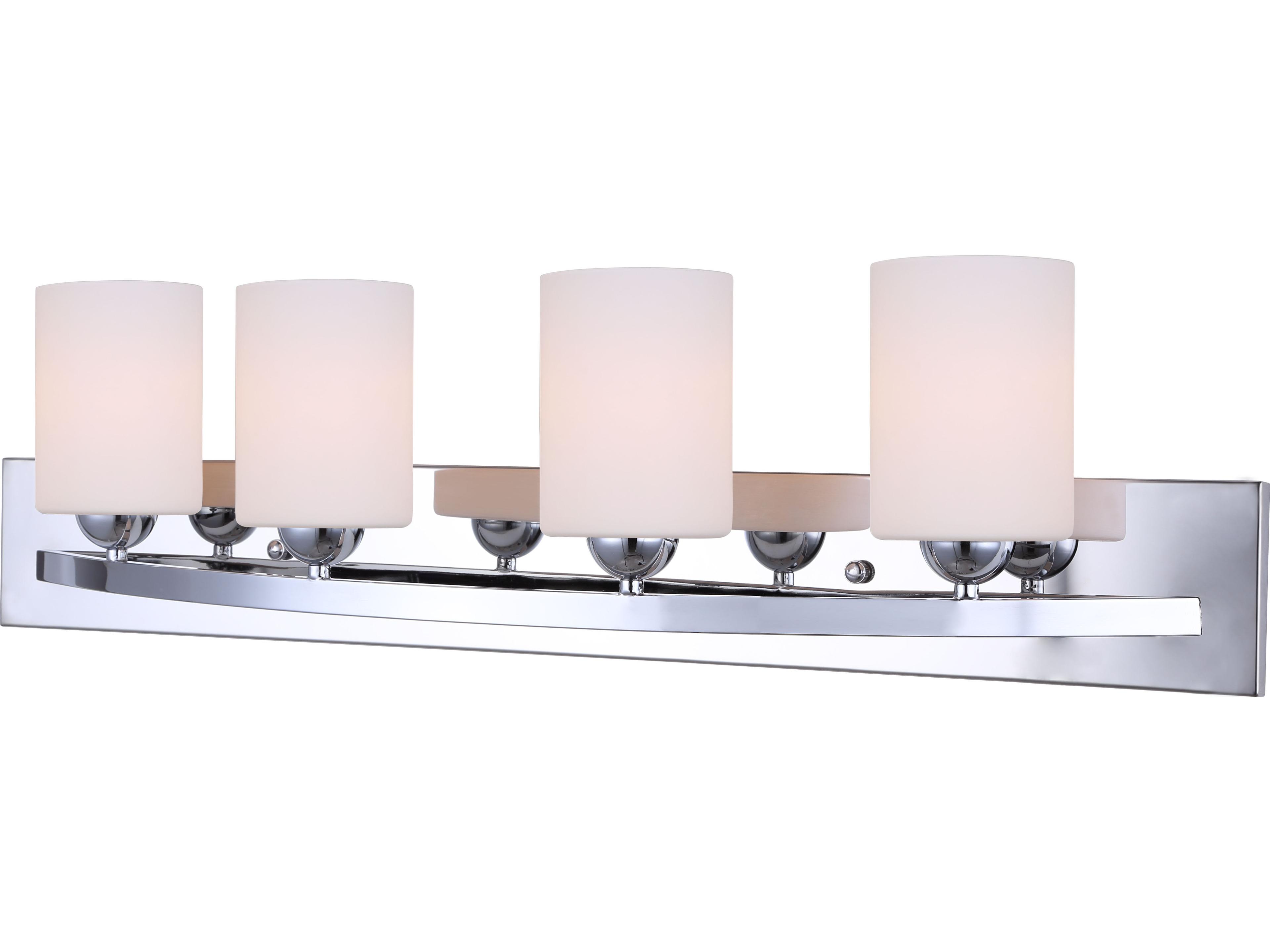 Hampton 4 -light Chrome Vanity Light