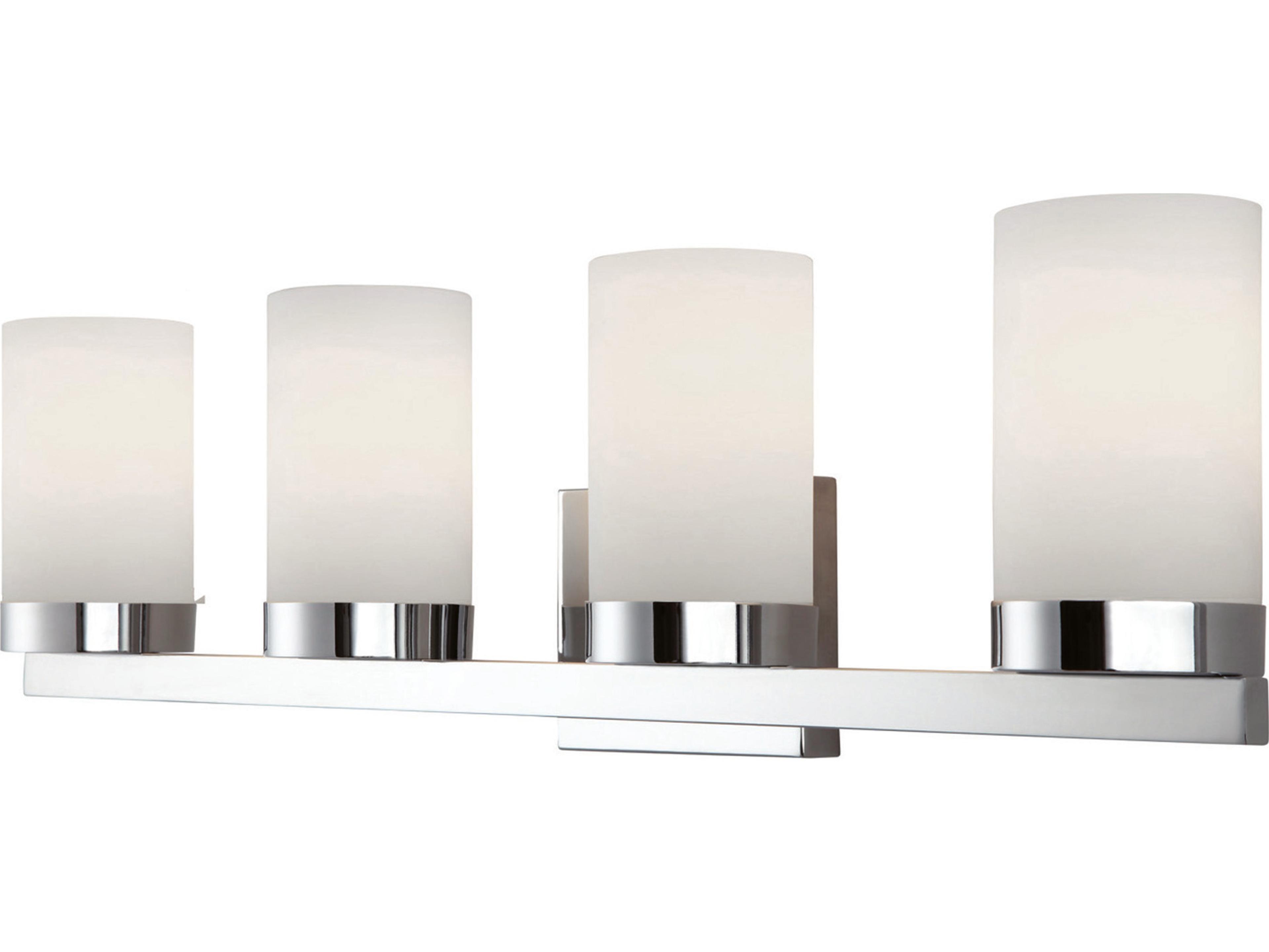 Canarm Milo 4 -light Chrome Vanity Light