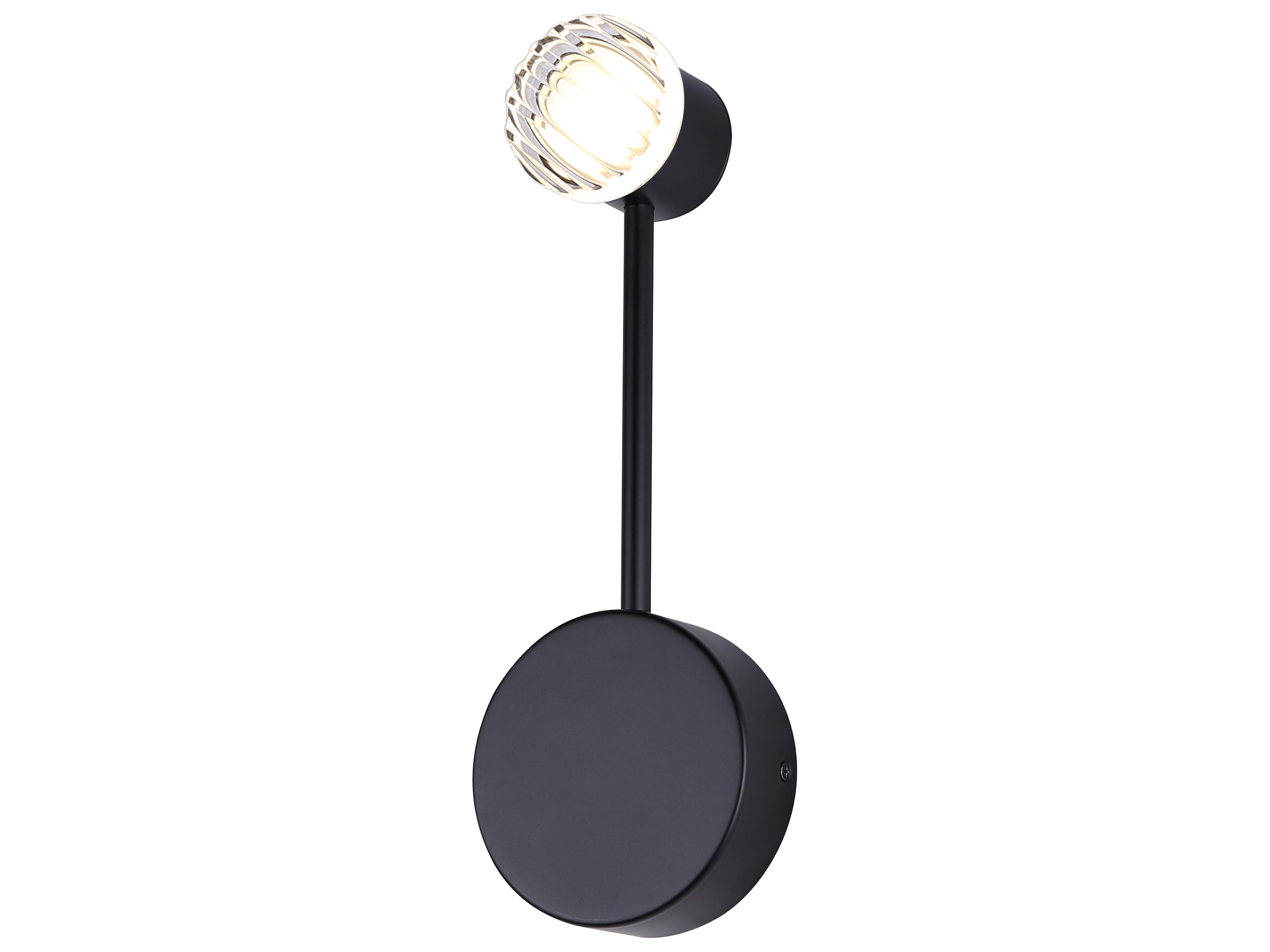 Canarm Vanya 1 -light Black LED Wall Sconce