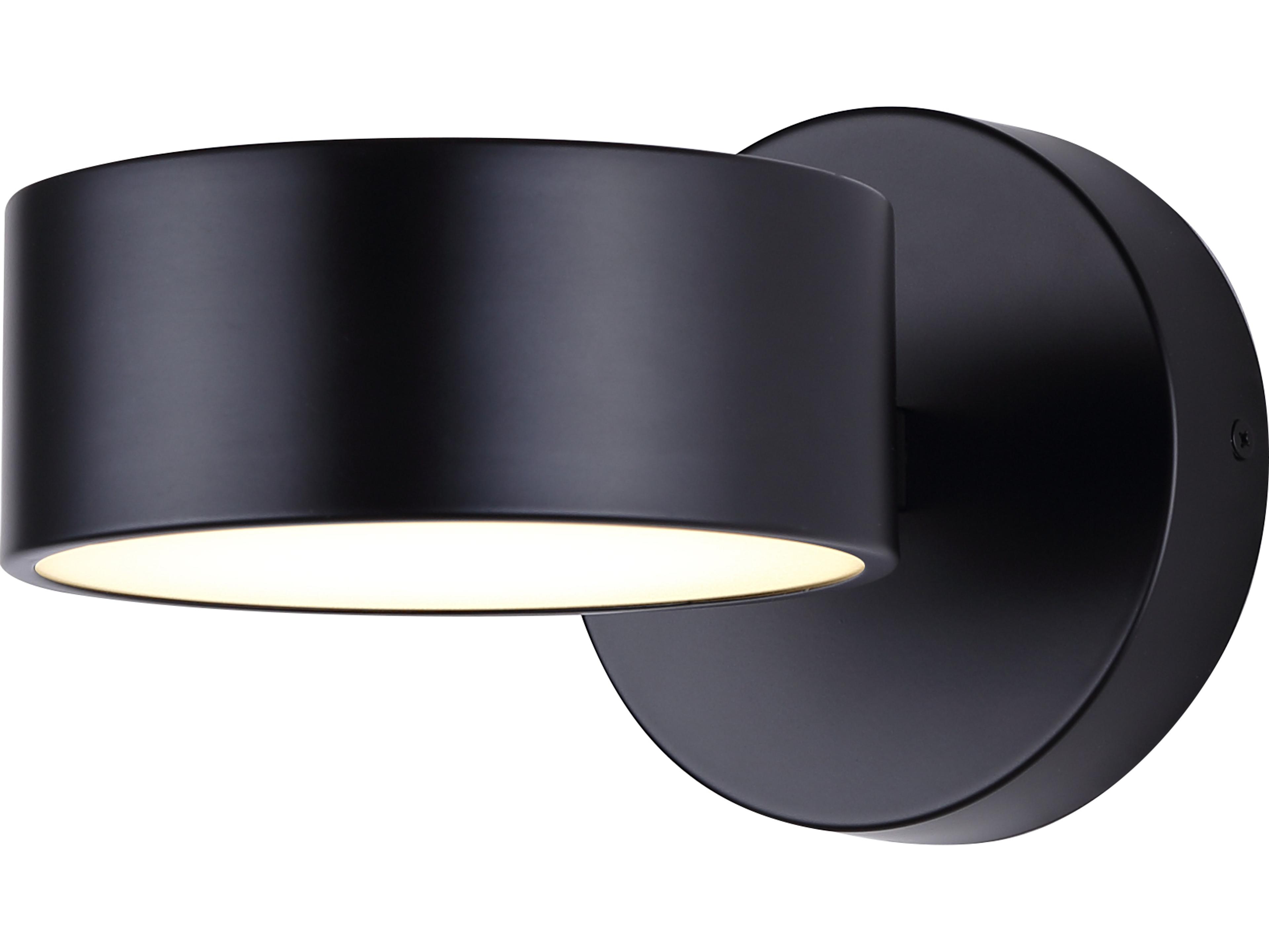 Canarm Montgomery Black LED Wall Sconce