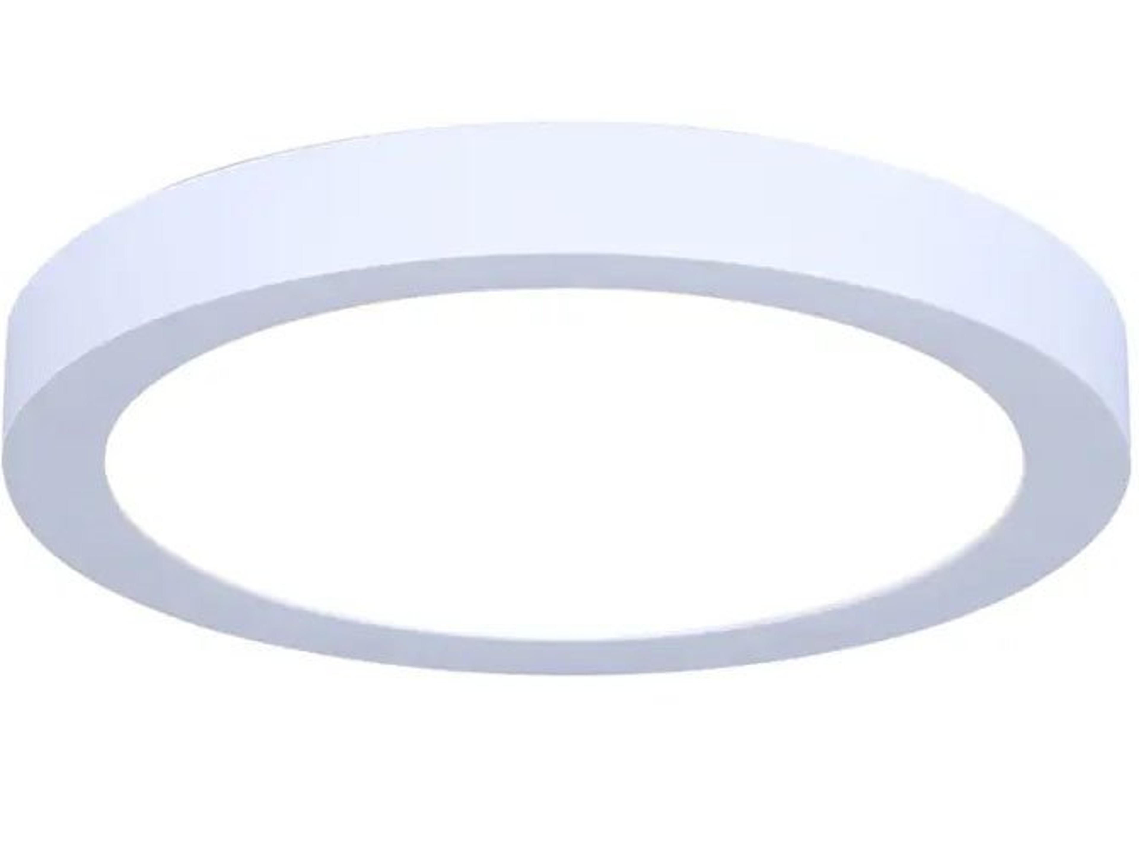 Canarm Smd712wh 1 -light White LED Round Flush Mount