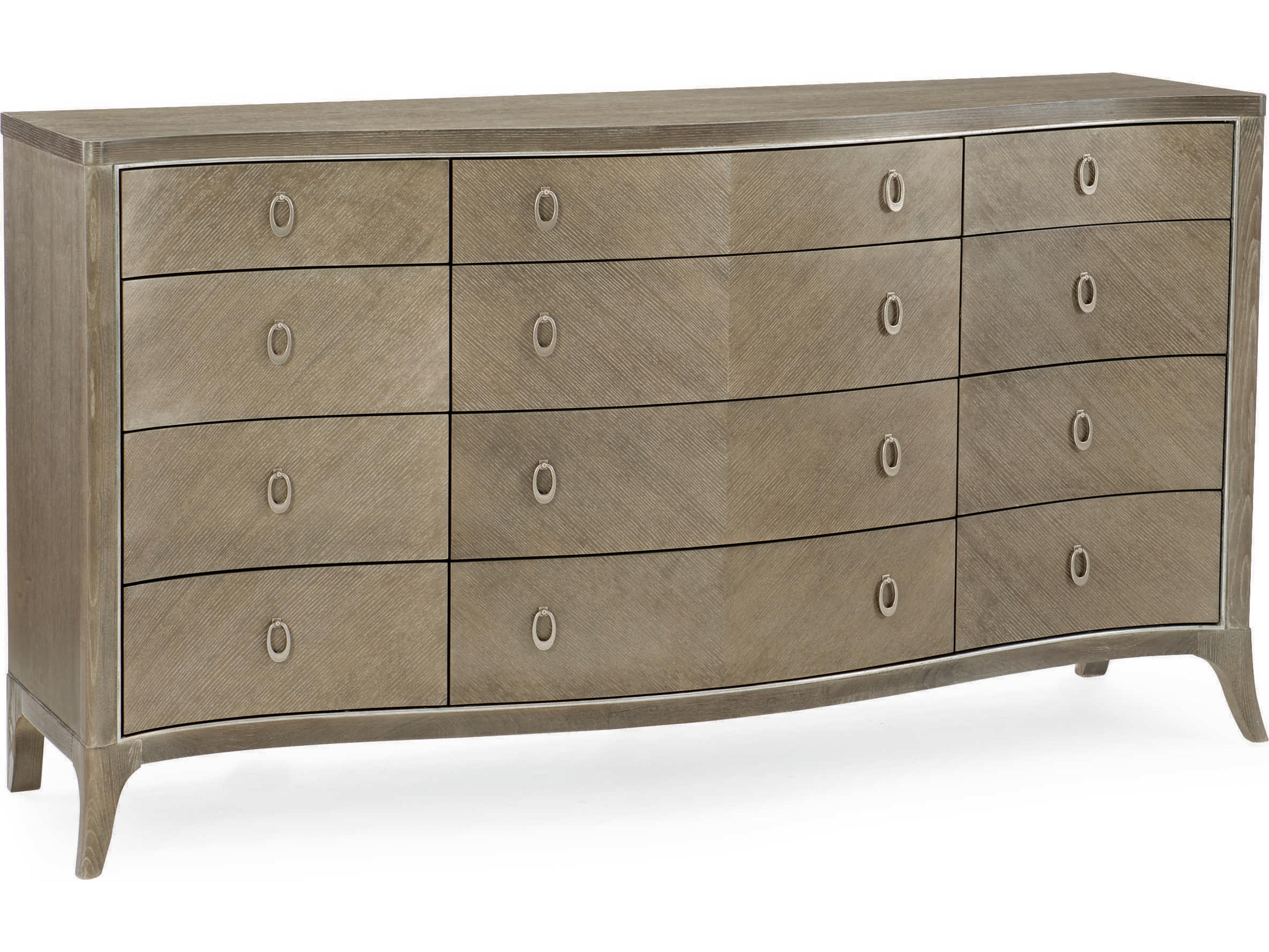 Caracole Avondale Ash 12-Drawers Brown Wood Dresser