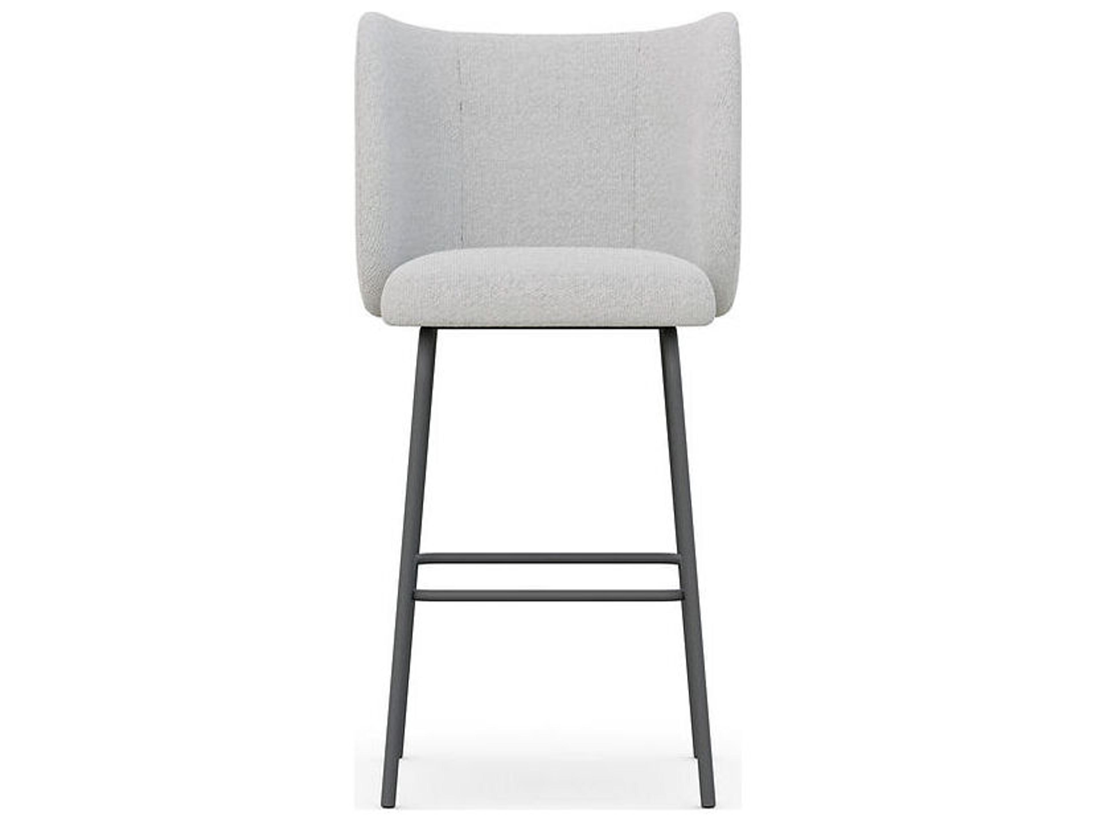 Case & Canvas Conroe Upholstered Bar Stool