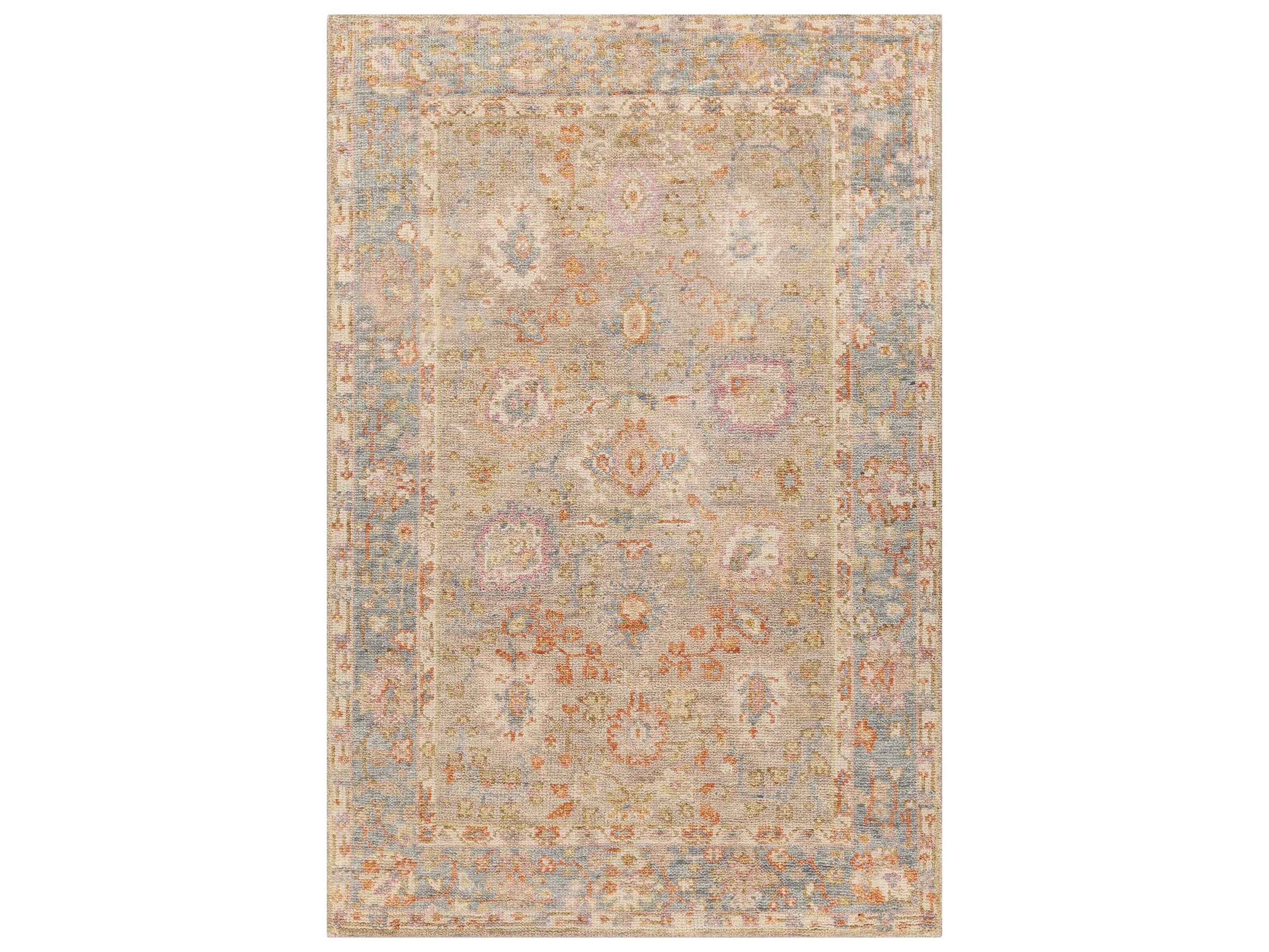 Chandra Wendi Bordered Area Rug
