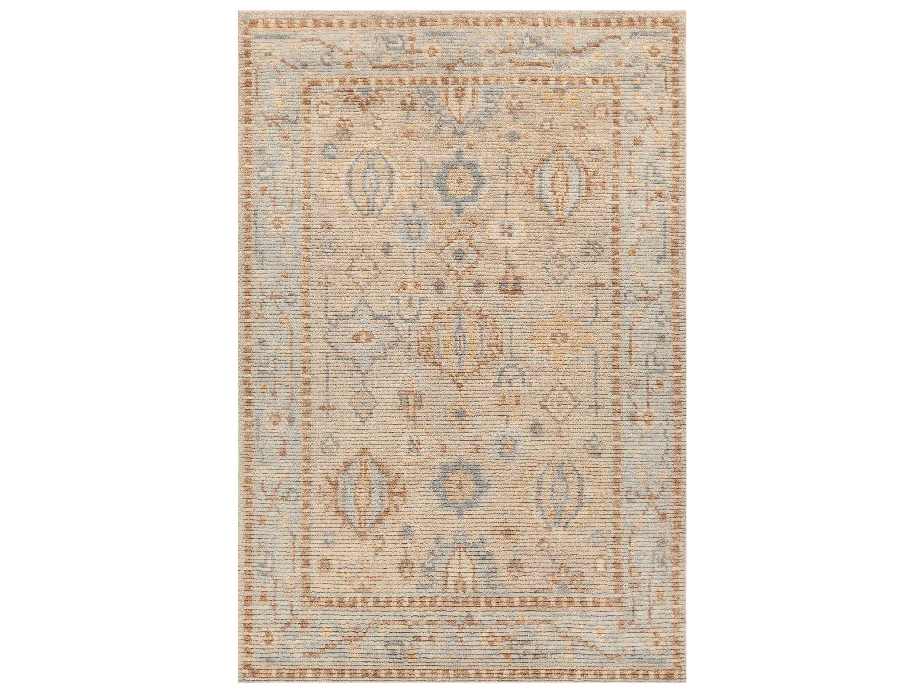 Chandra Yazmin Bordered Area Rug