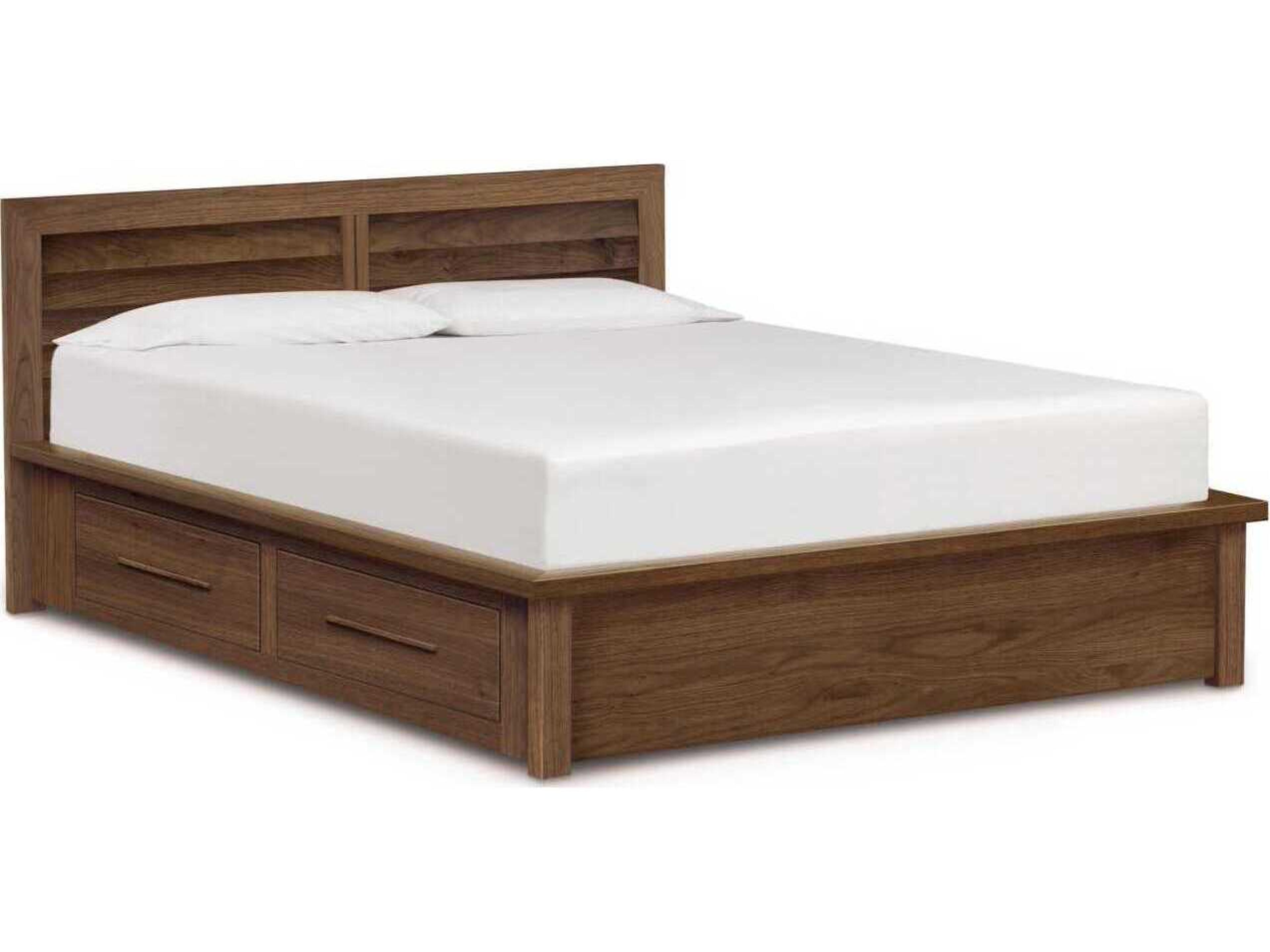 Copeland Moduluxe Brown Solid Wood California King Platform Bed