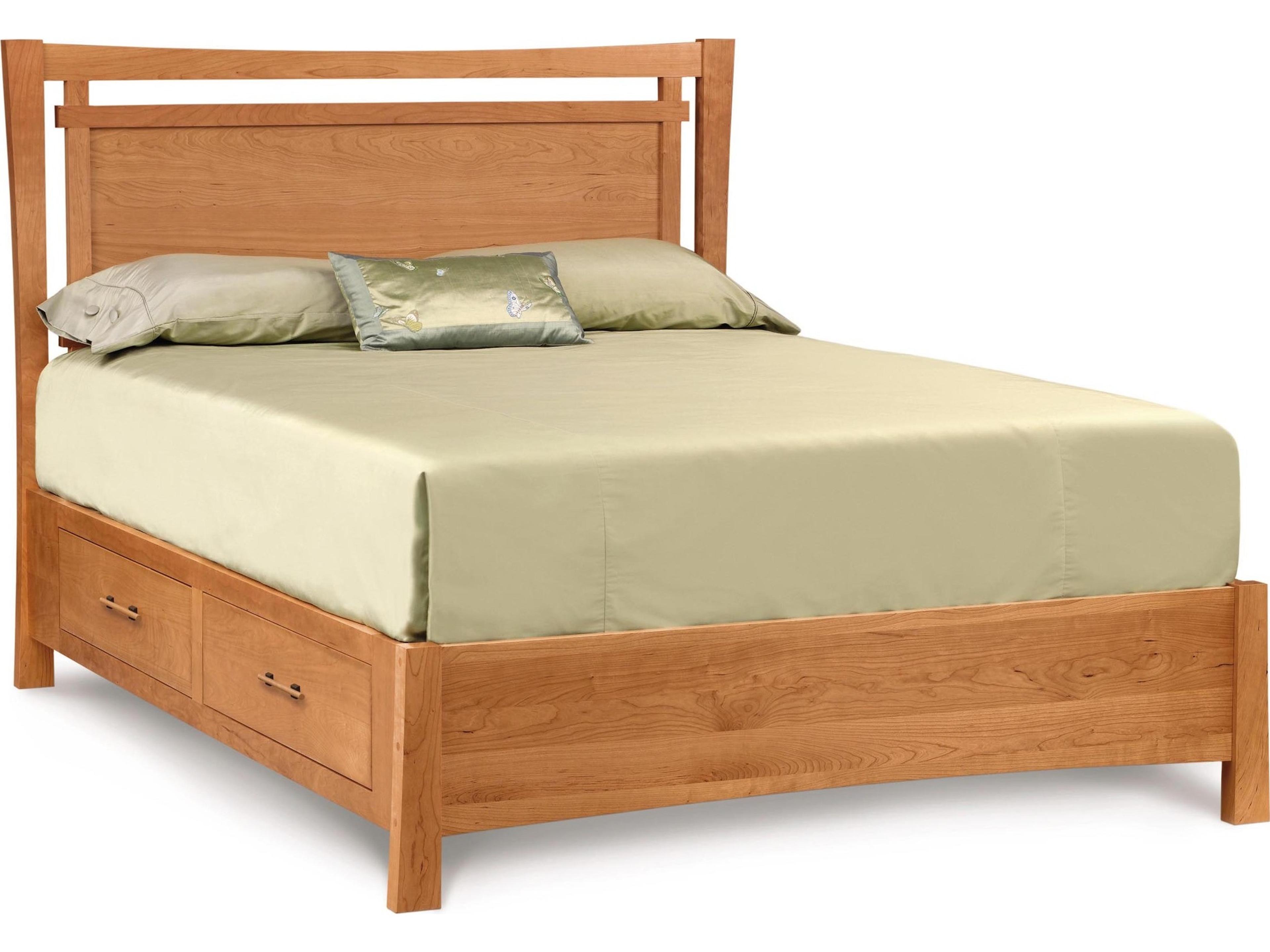Copeland Monterey Natural Cherry Wood California King Panel Bed