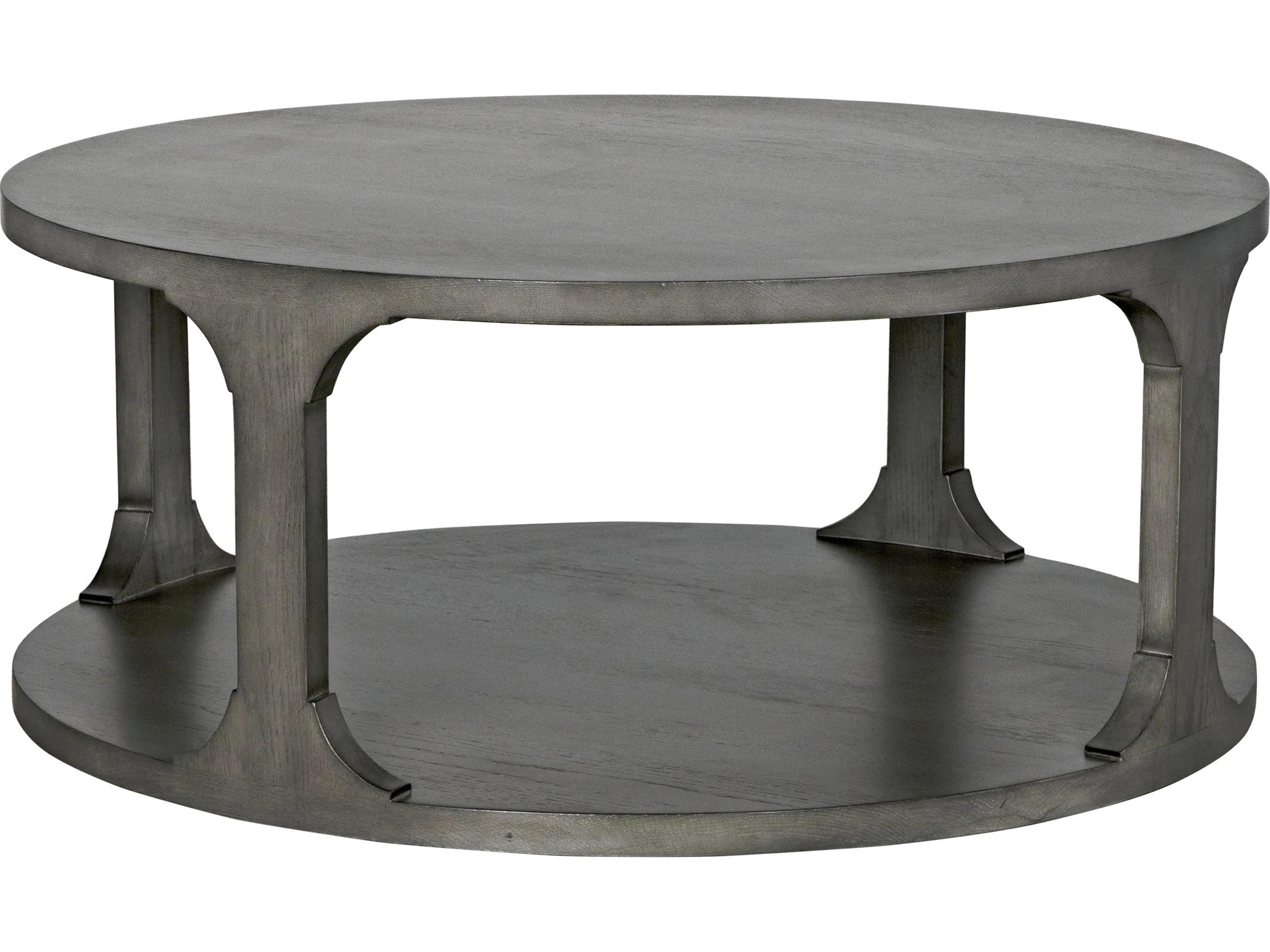 CFC Gismo Round Wood Natural Oak Coffee Table