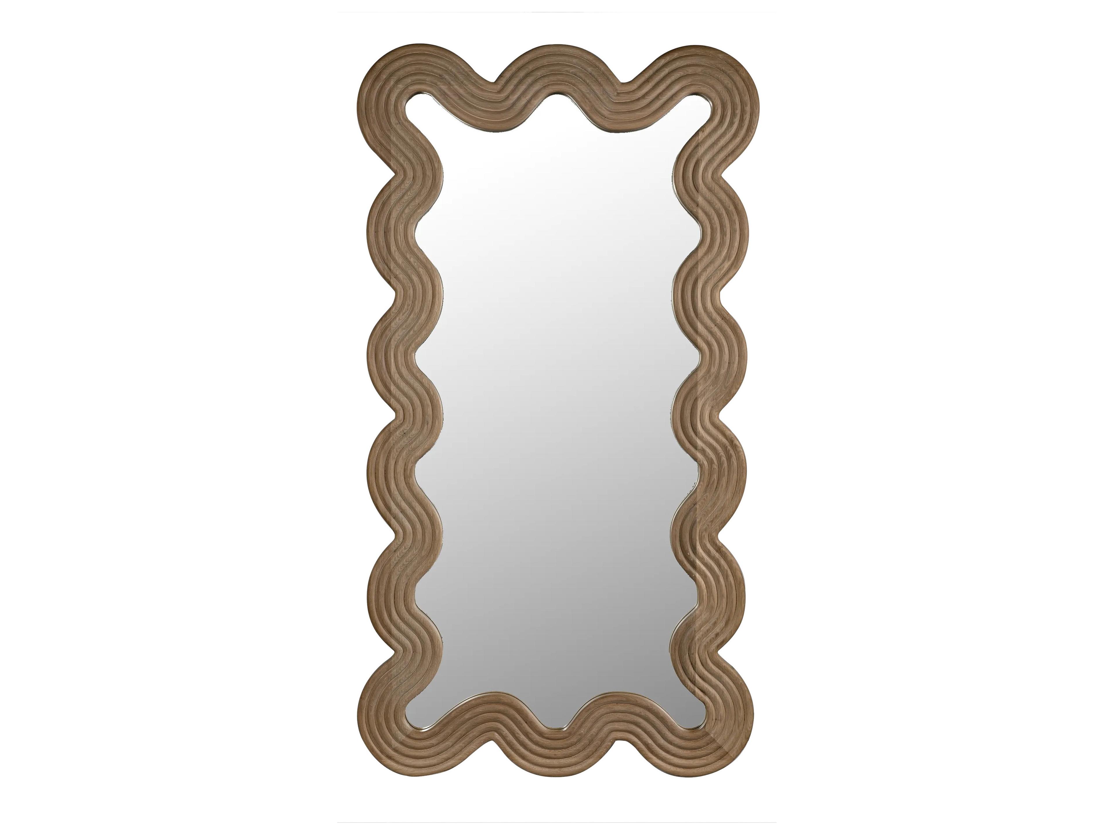 Ozark Natural Oak Wall Mirror Vertical