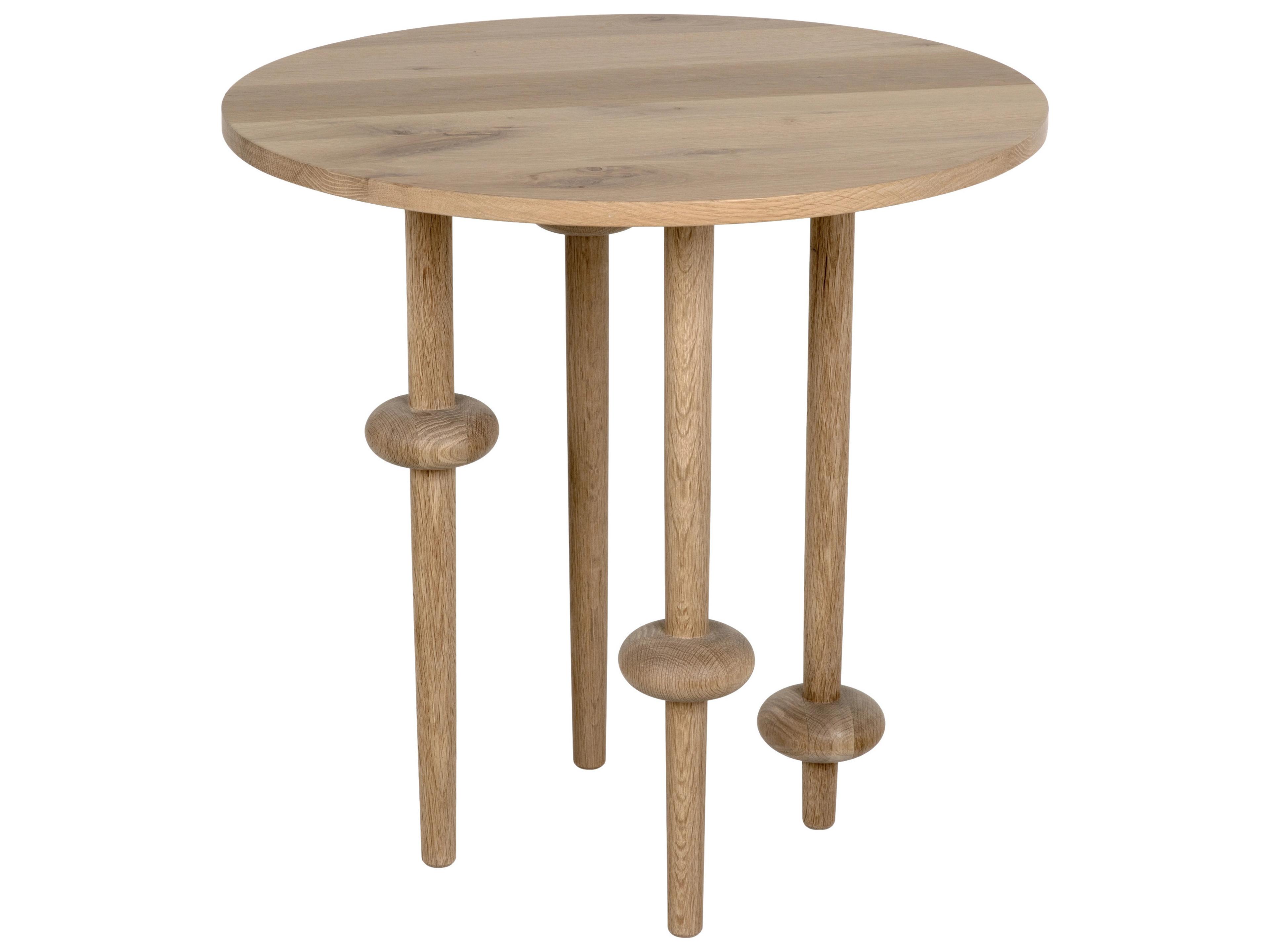 CFC Sue Ellen Round Wood Chai End Table