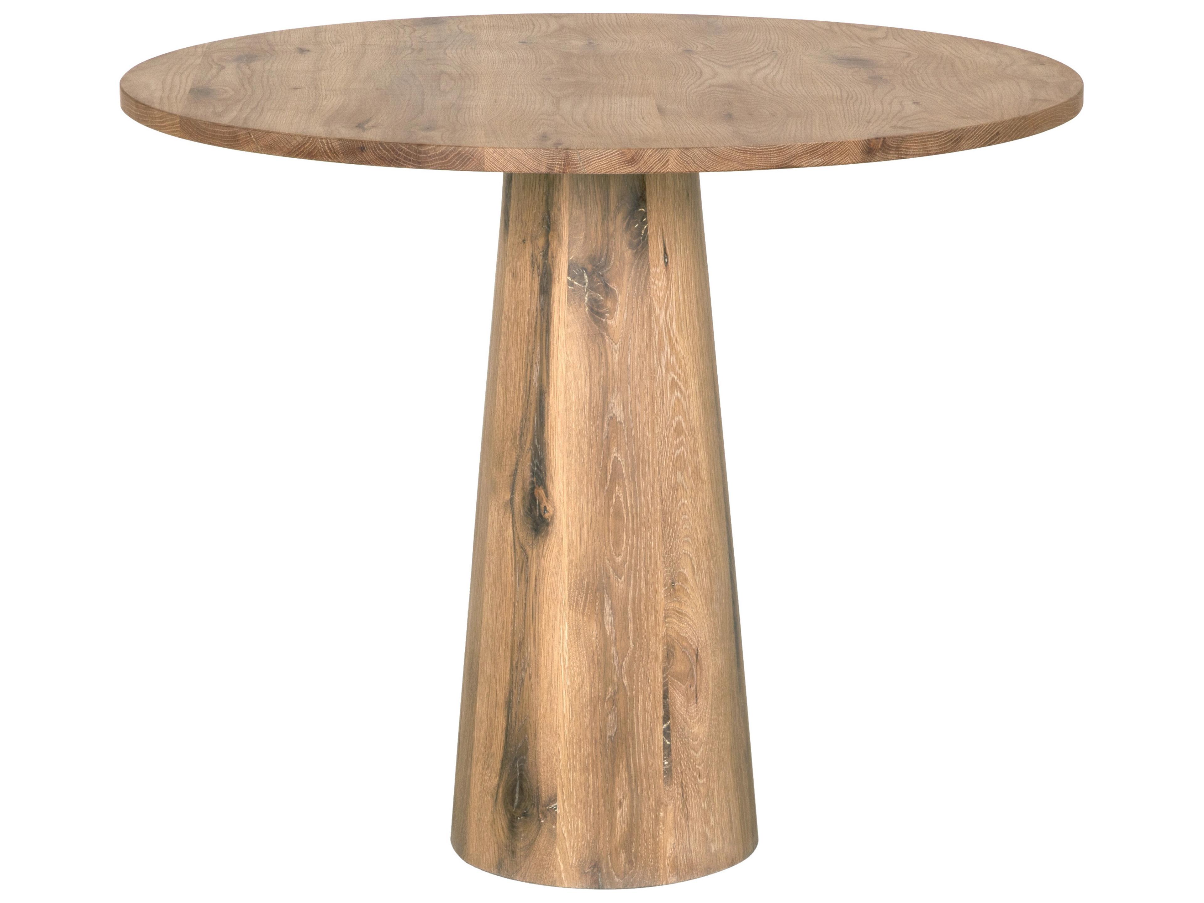 CFC Ed Round Wood Chai End Table