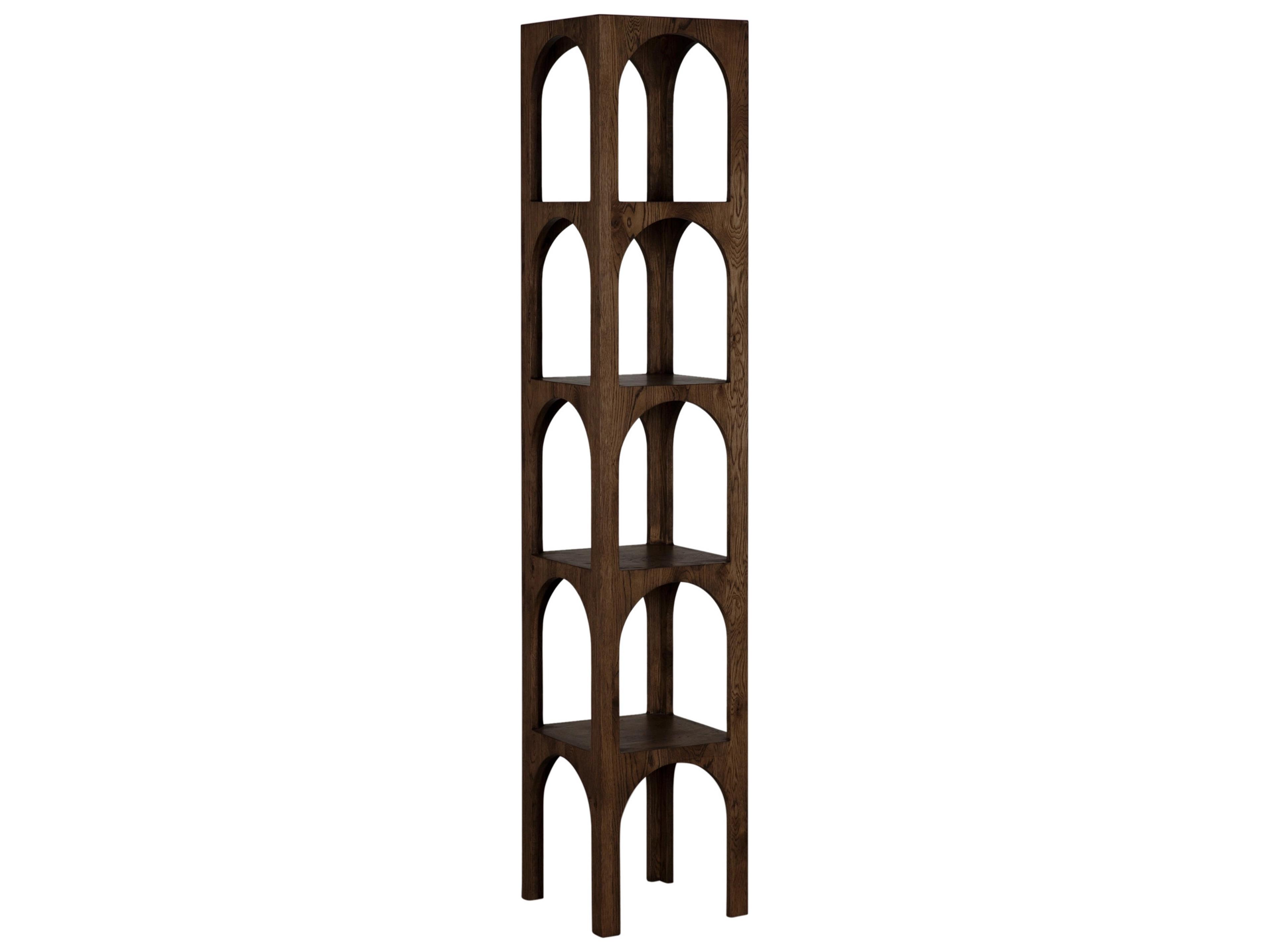 Charlotte Whiskey Bookcase