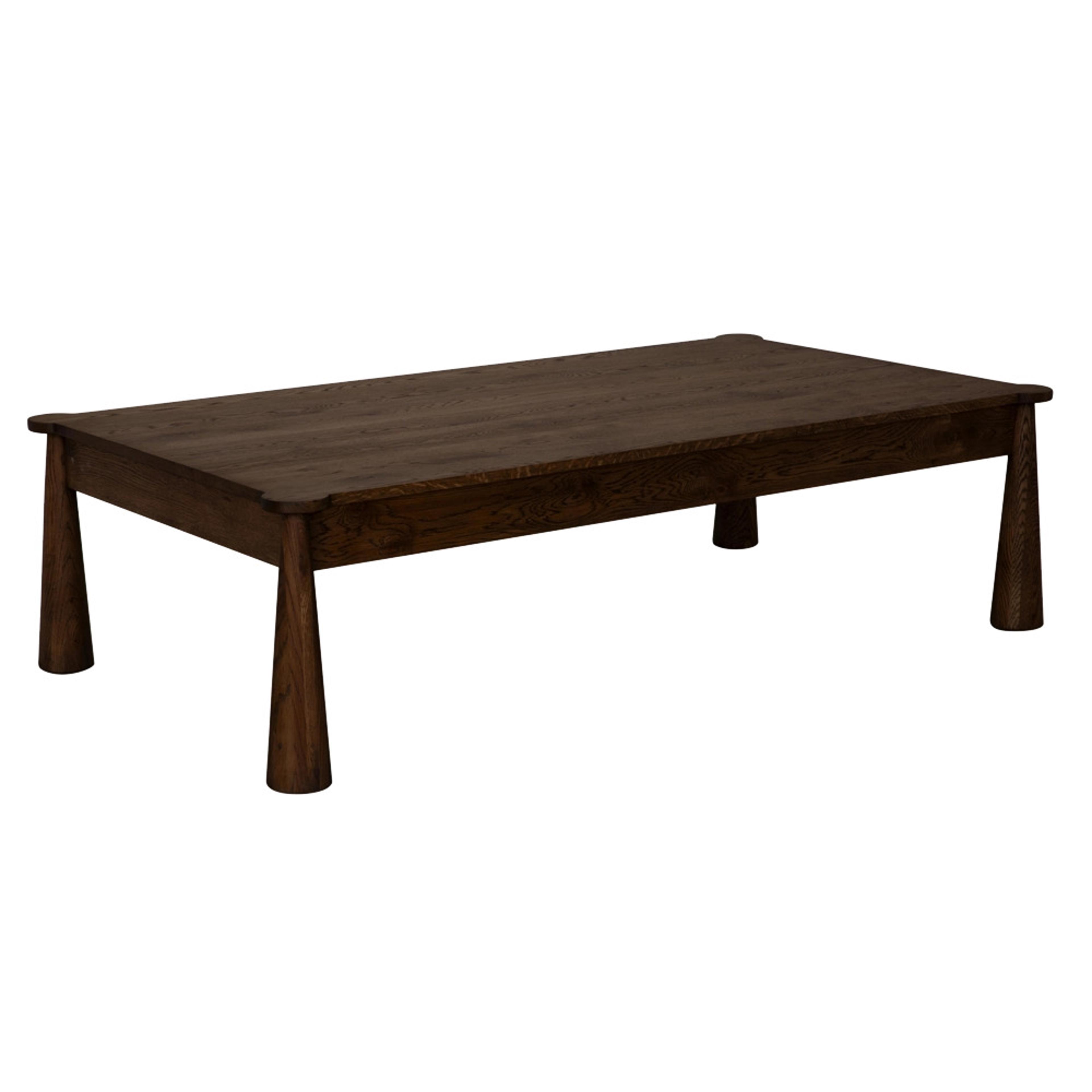 CFC Telluride Rectangular Wood Whiskey Coffee Table