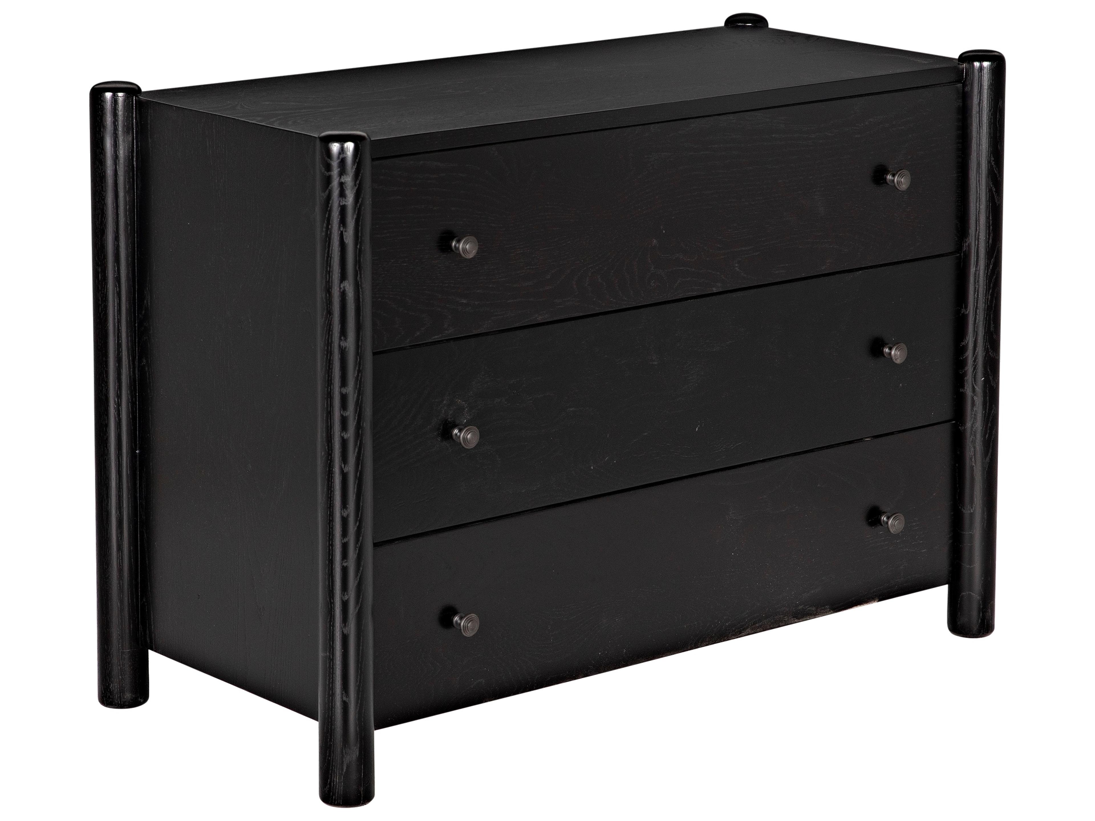 CFC Dillon 6-Drawers Oak Wood Double Dresser
