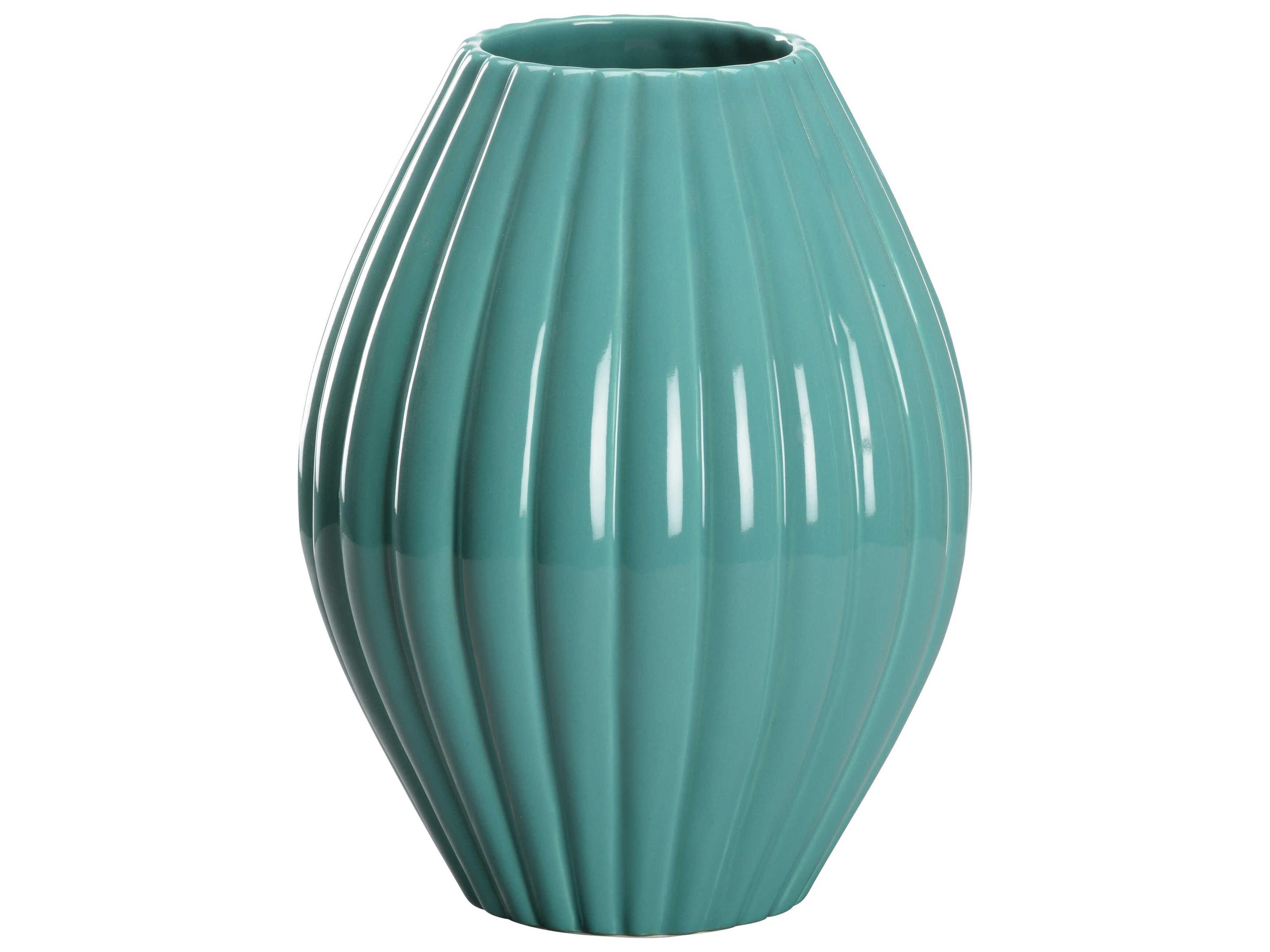 Chelsea House Elizabeth Wicker Teal Aubrey Vase